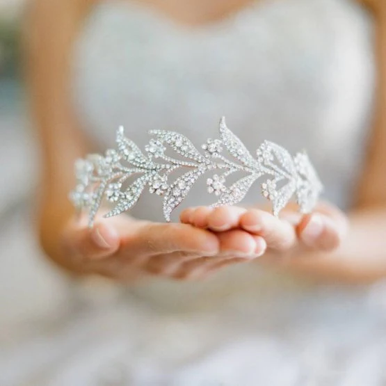 LADY MARY Tiara | Luxury Bridal Tiara | EDEN LUXE Bridal