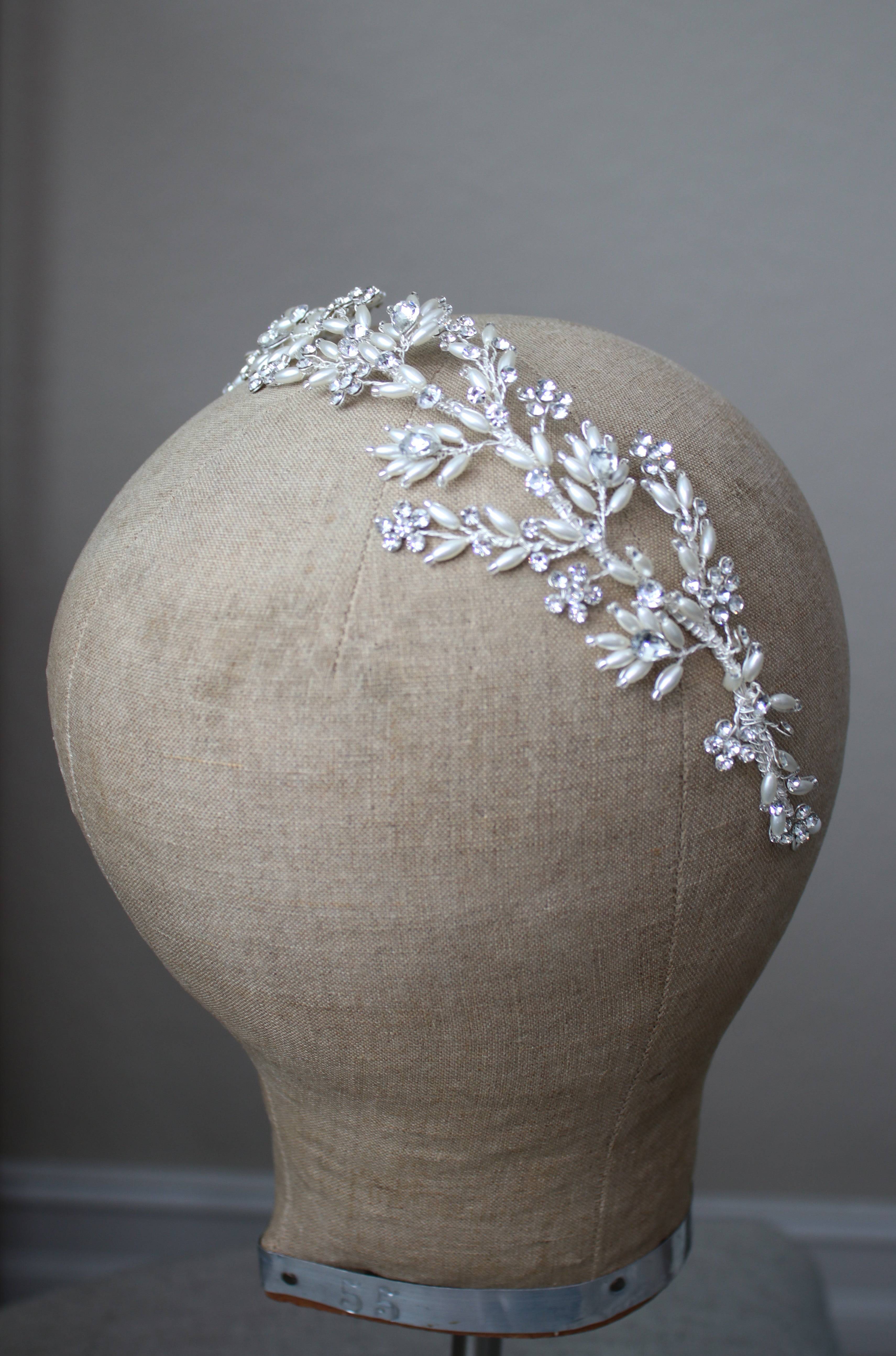 Bridal Hairvine with Pearls | EDEN LUXE Bridal
