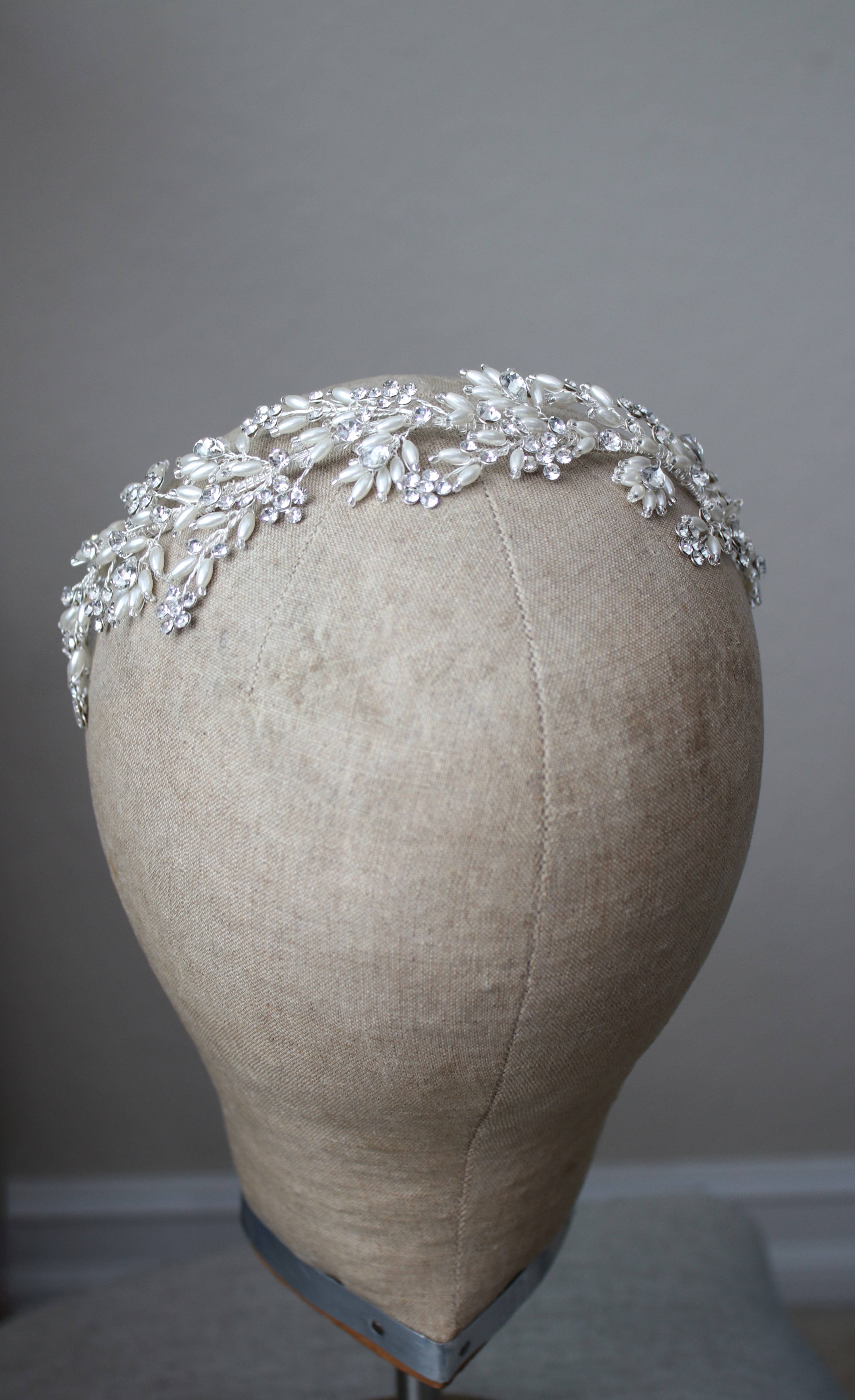 Bridal Hair vine with Pearls | EDEN LUXE Bridal