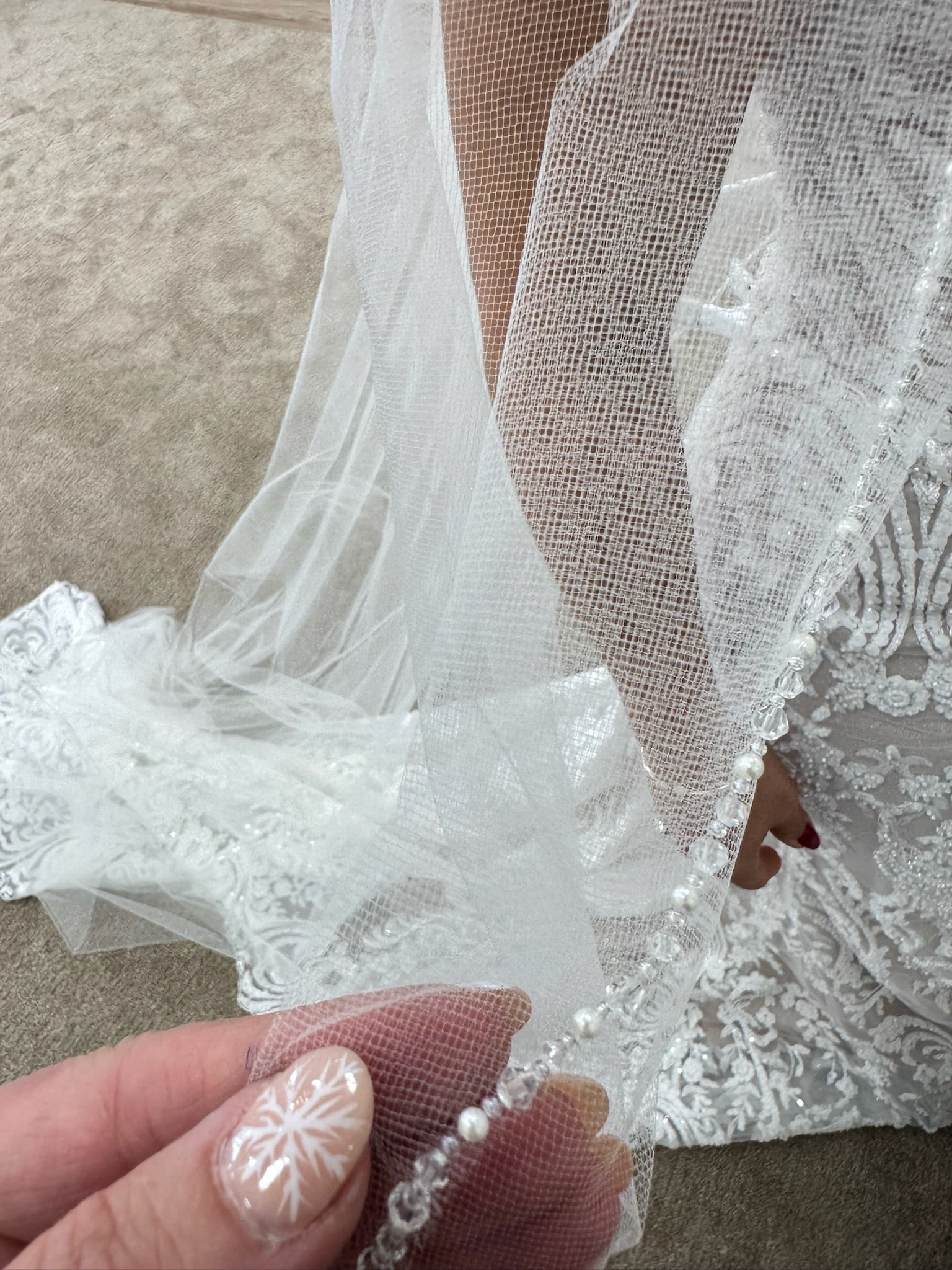 EDEN LUXE Bridal Veil Bespoke VICTORIA Cathedral Bridal Veil