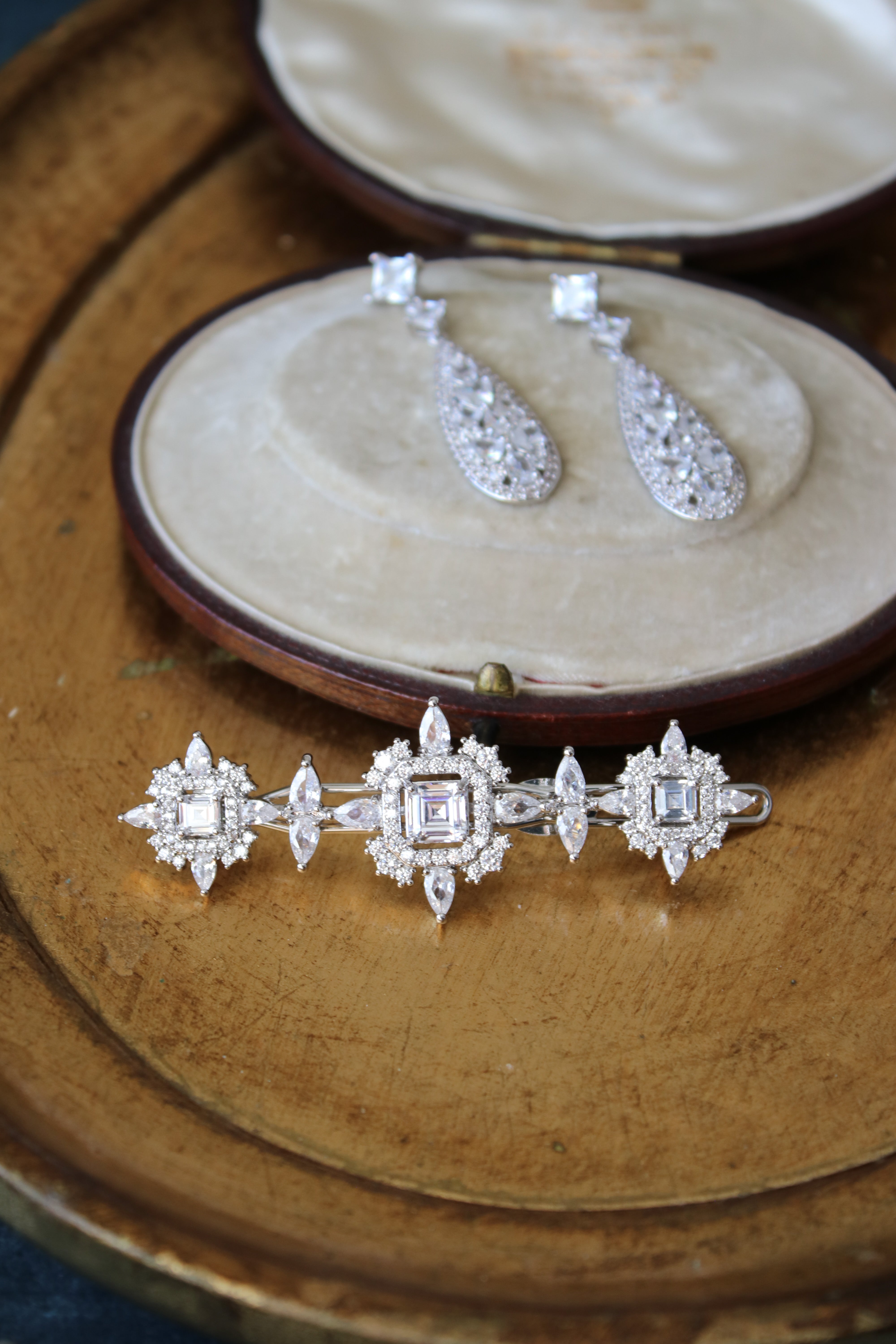 Luxury Barrette for Brides or Bridesmaids | EDEN LUXE Bridal