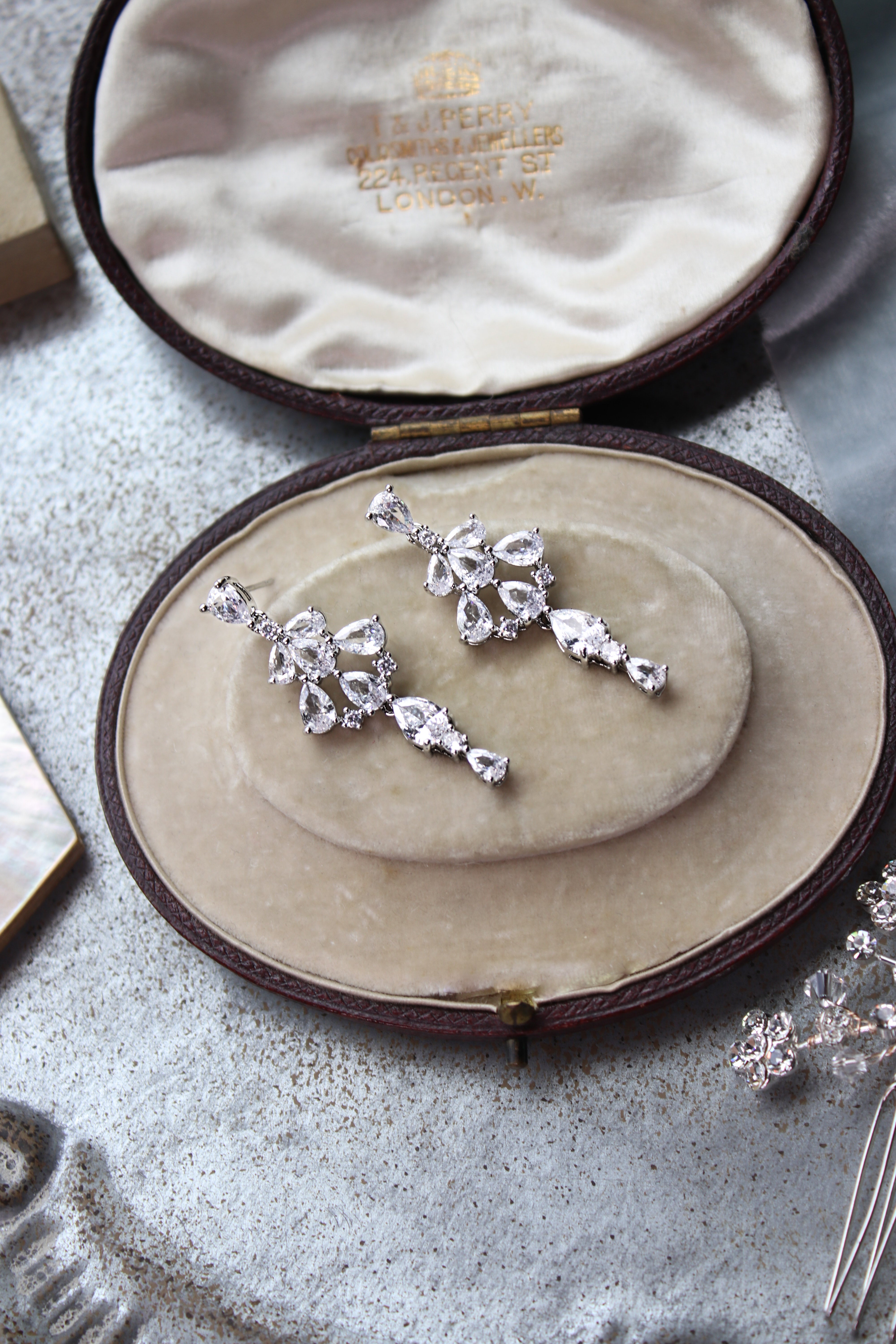 Chandelier Earrings for Brides | EDEN LUXE Bridal
