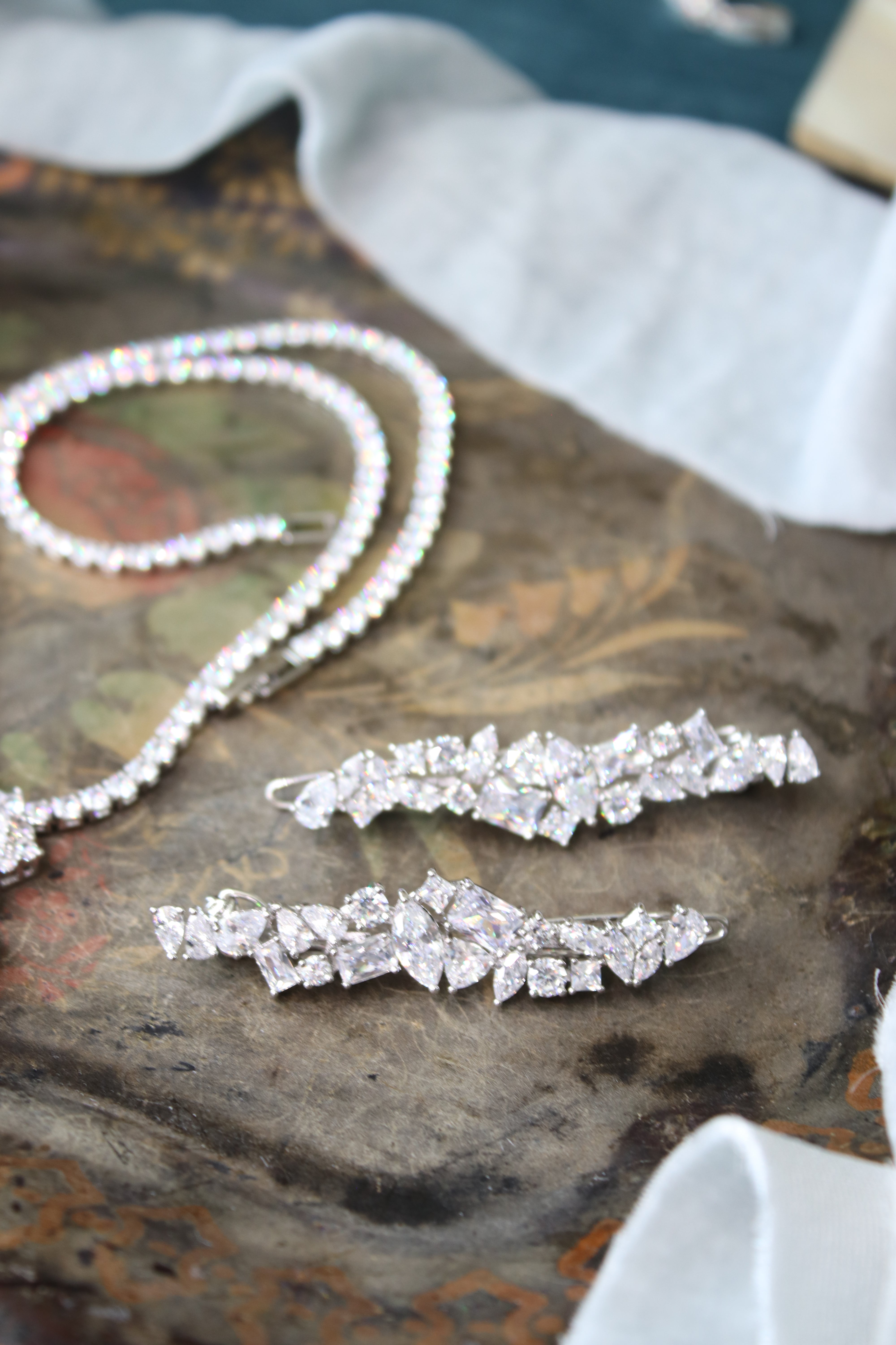 Hair Accessories Fancy Barrette | EDEN LUXE Bridal