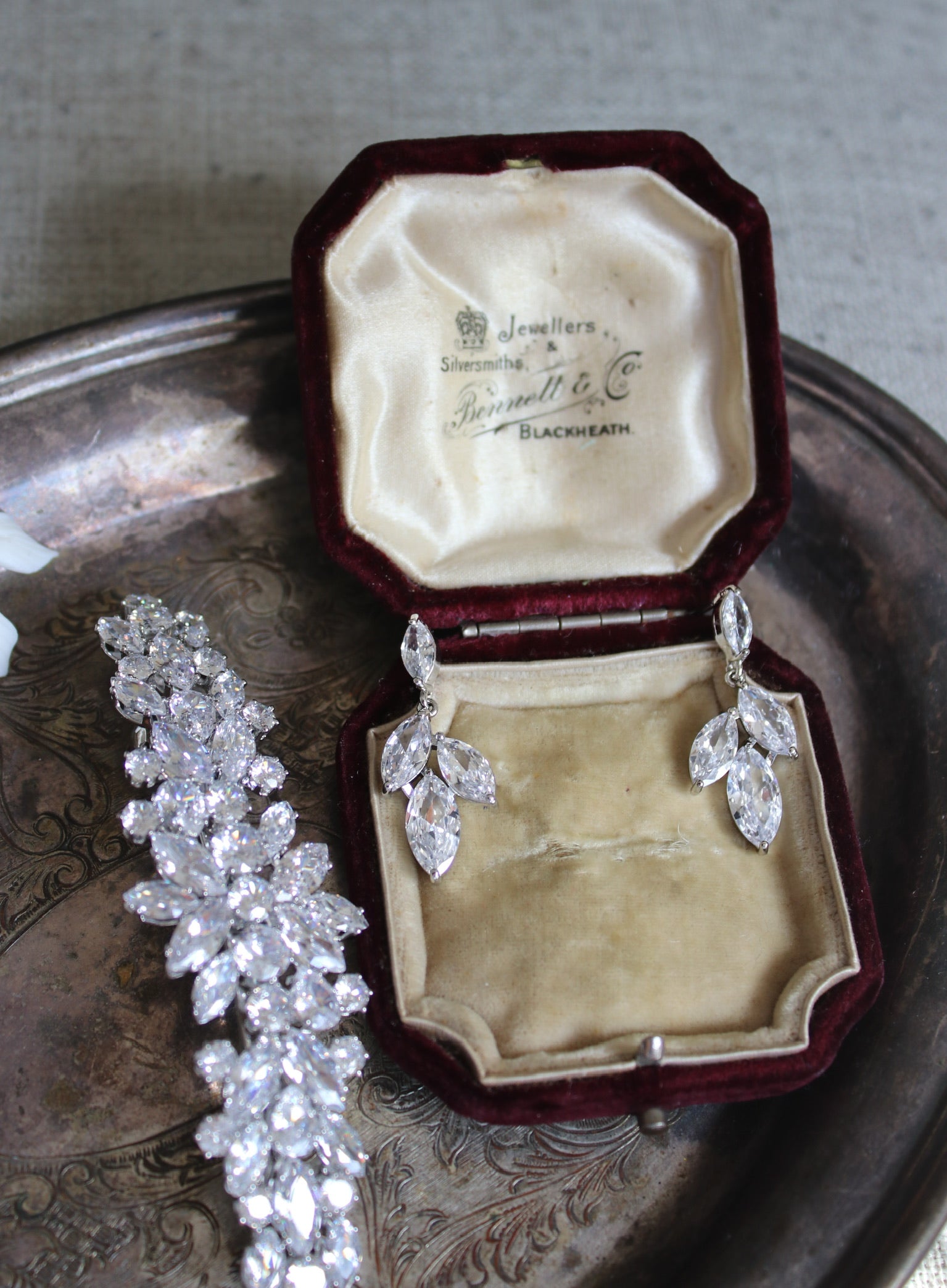 Wedding earrings for bride | EDEN LUXE Bridal