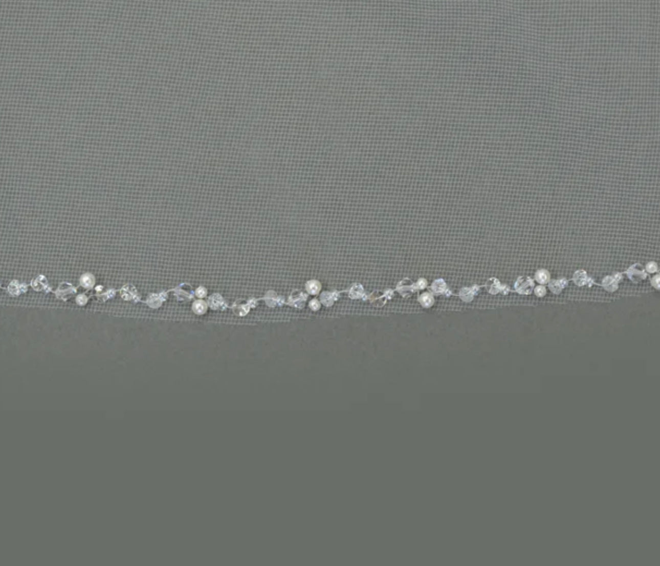 Pearl beading for veil. | EDEN LUXE Bridal
