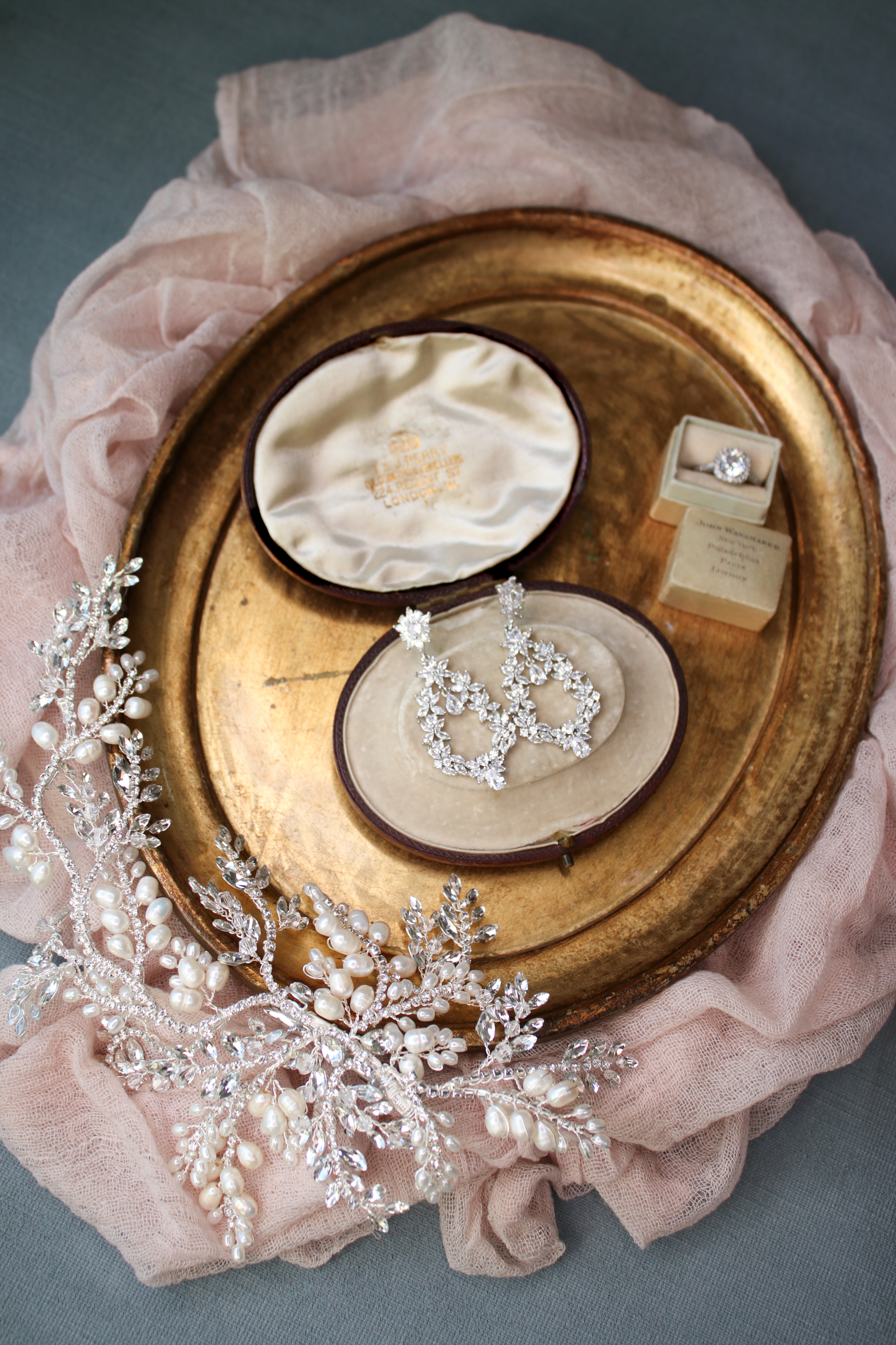 Minerva Statement Earrings for Brides | EDEN LUXE Bridal