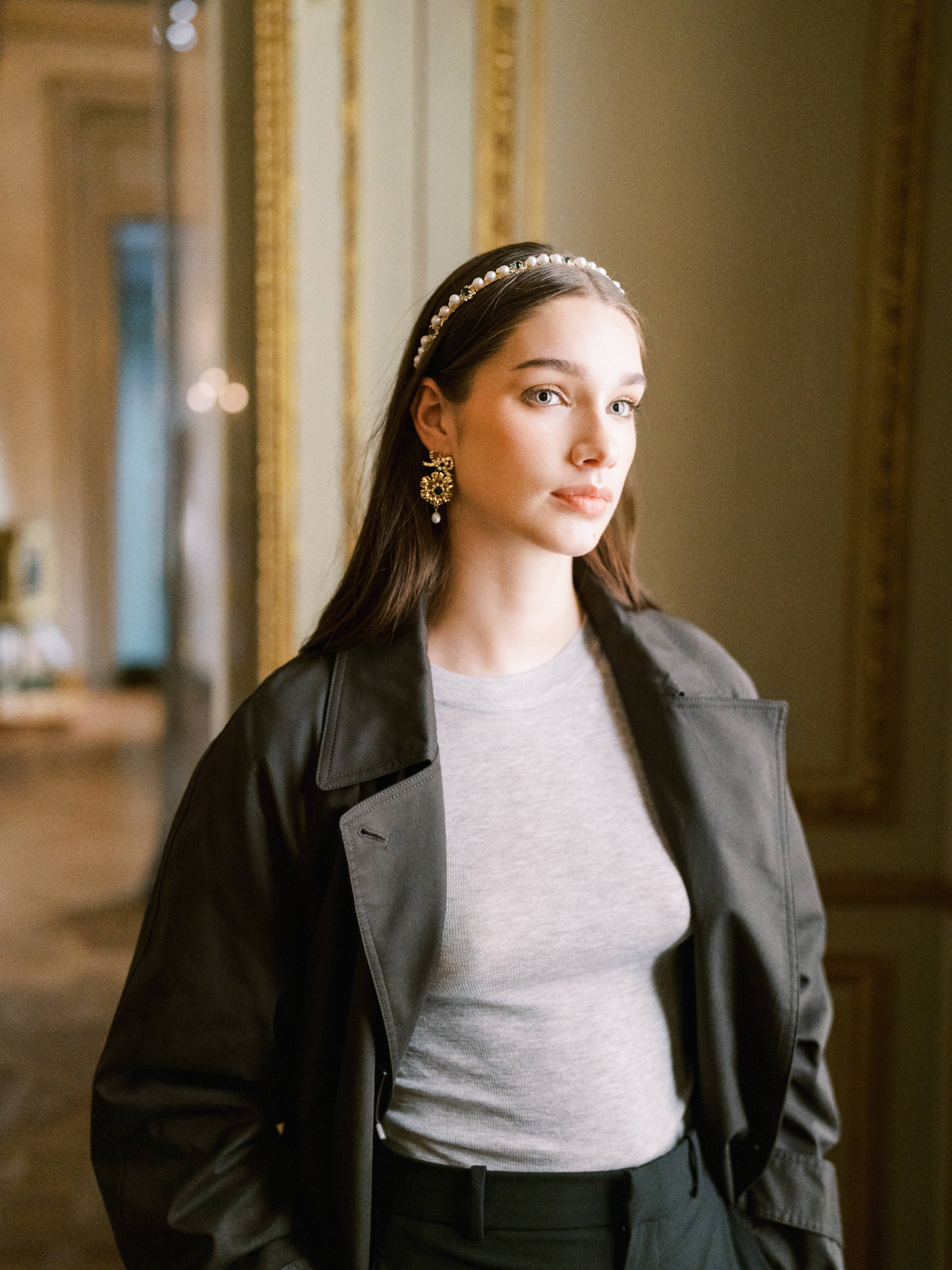 SOPHIE Petite Freshwater Pearl Antique Inspired Earrings - EDEN LUXE Everyday