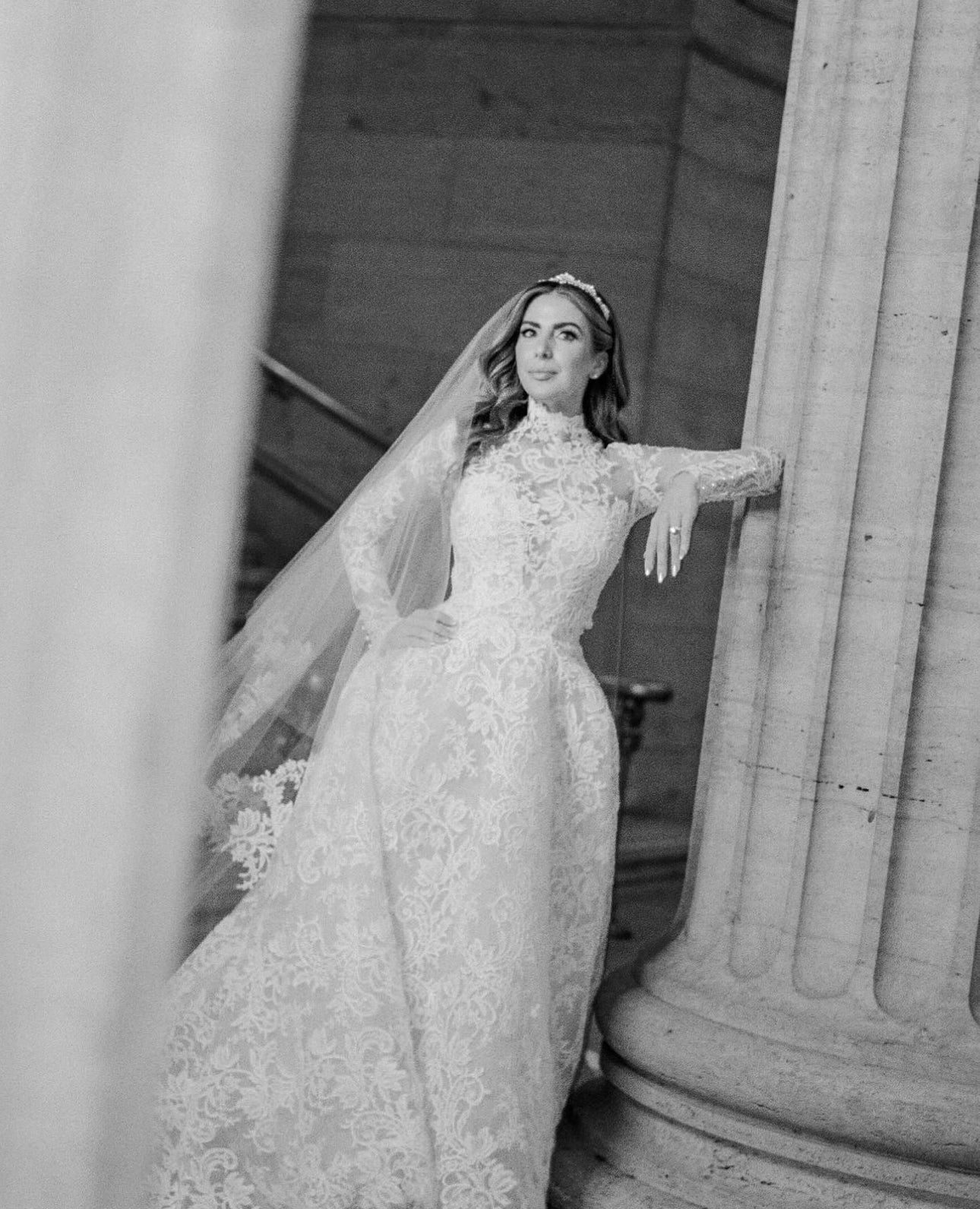 MARQUISE Silver Bridal Tiara