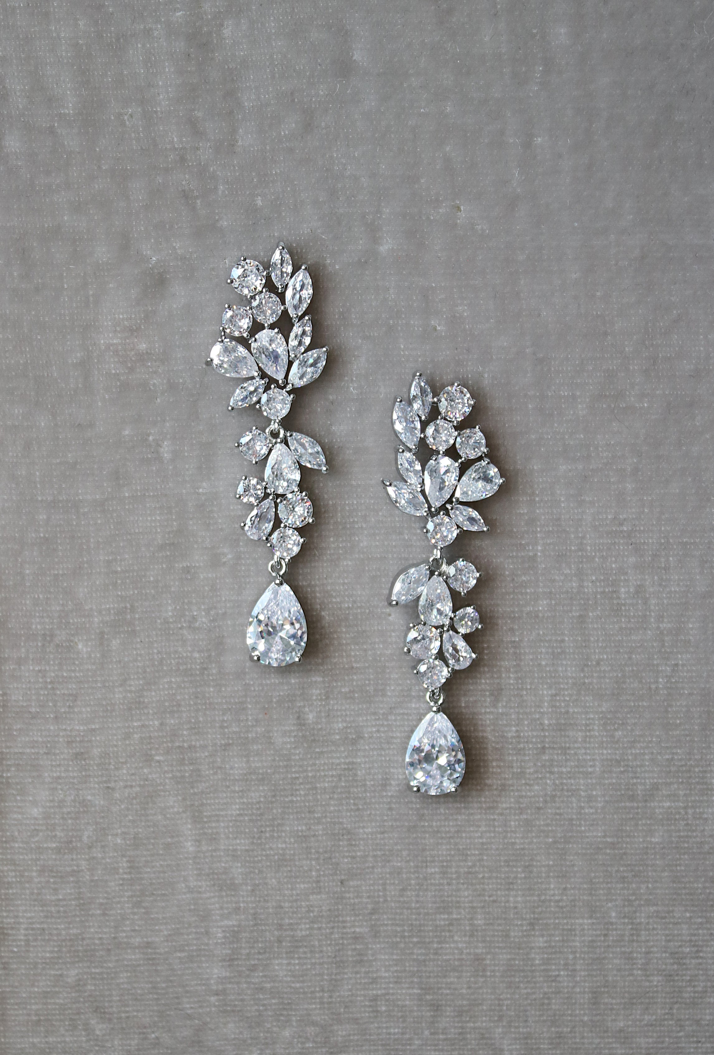 HAVEN Simulated Diamond Drop Earrings