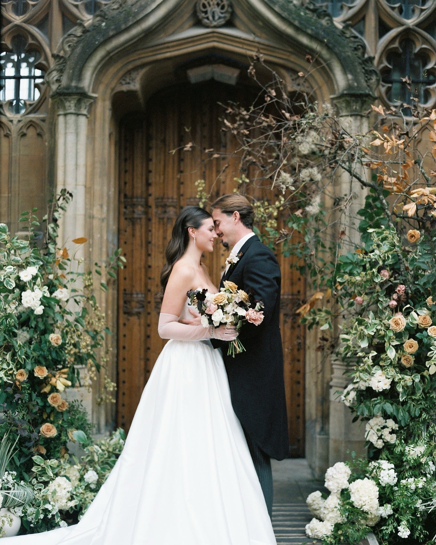 Bridal Long Earrings on Bride | EDEN LUXE Bridal