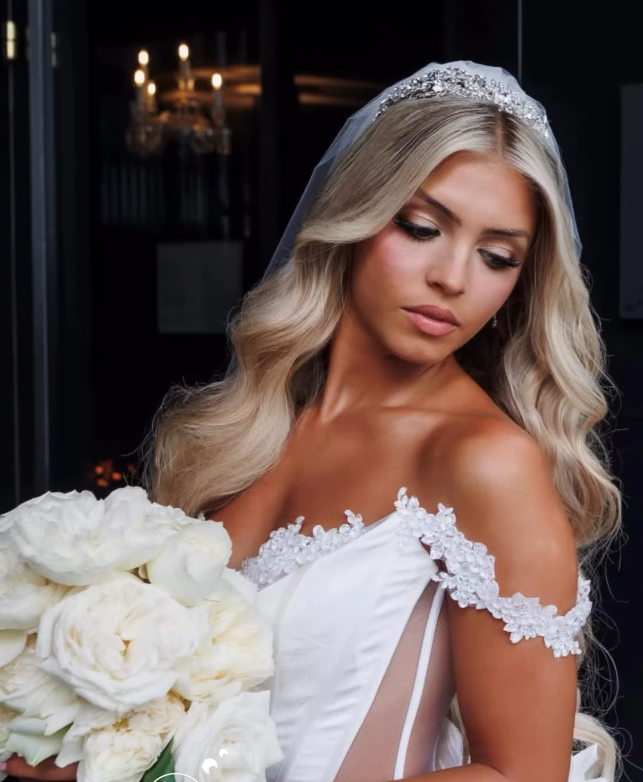 JENNA Crystal Bridal Headband