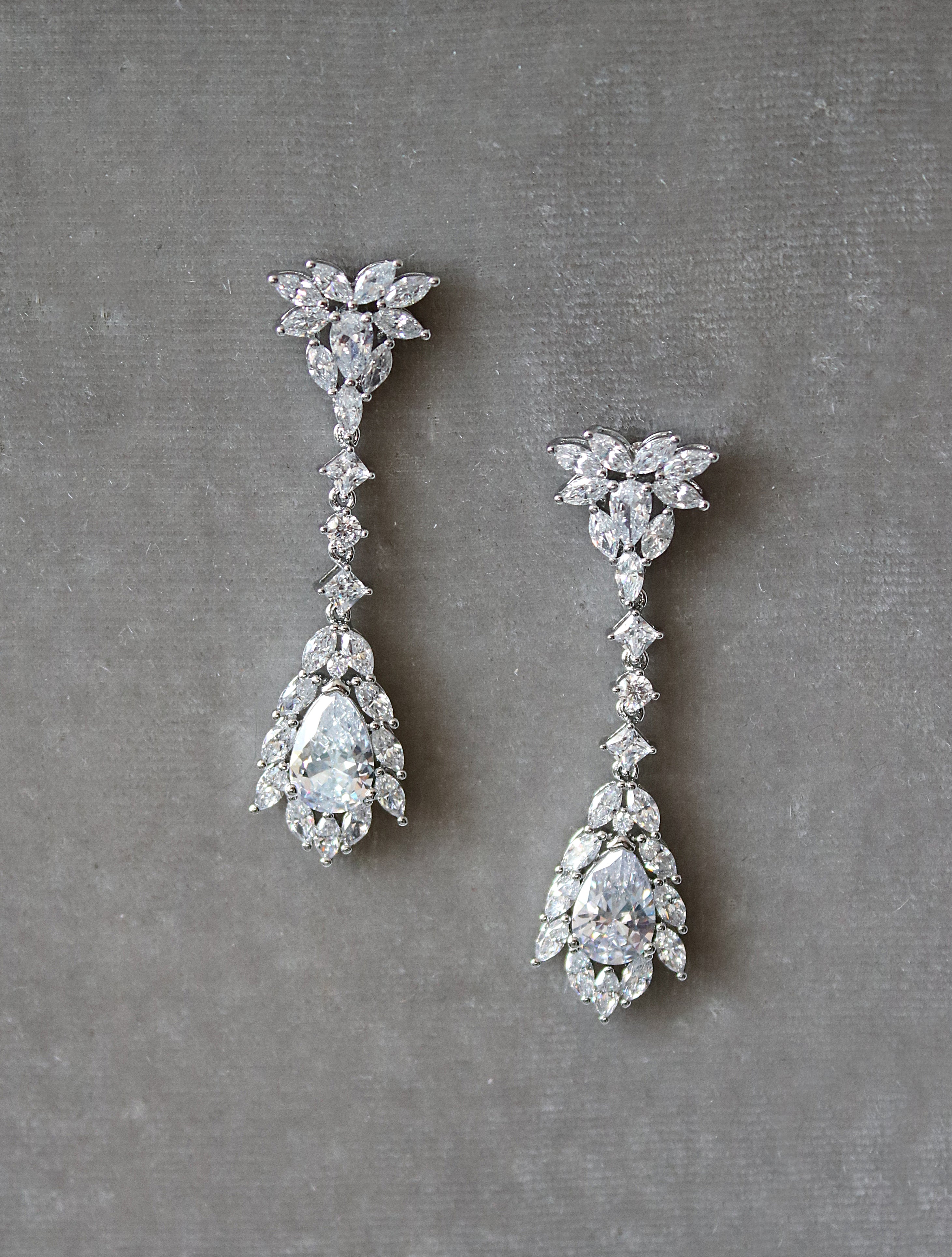 Wedding Earrings | EDEN LUXE Bridal