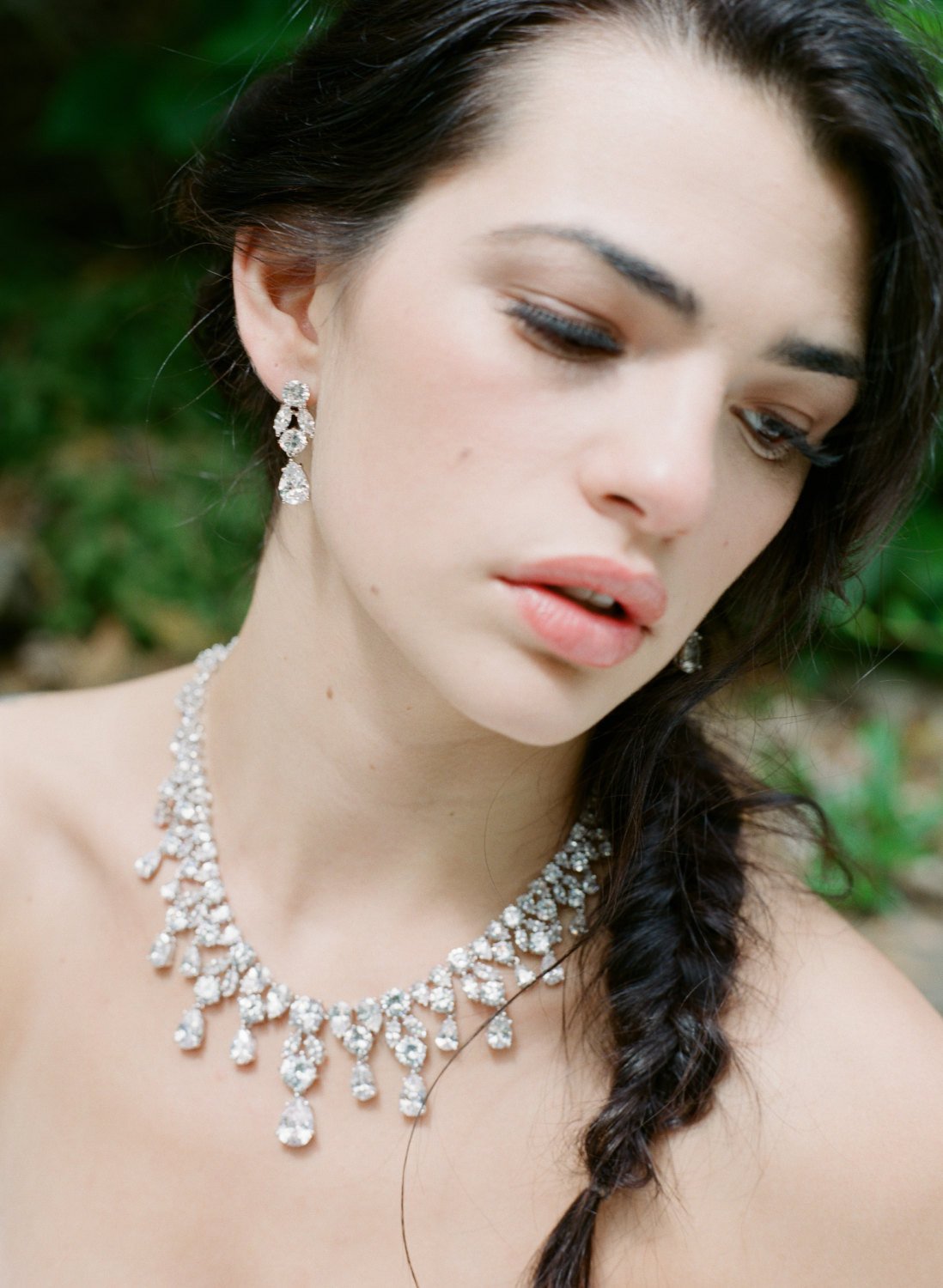 EDEN LUXE Bridal Necklace NecklaceAndEarrings BRIANNA Necklace