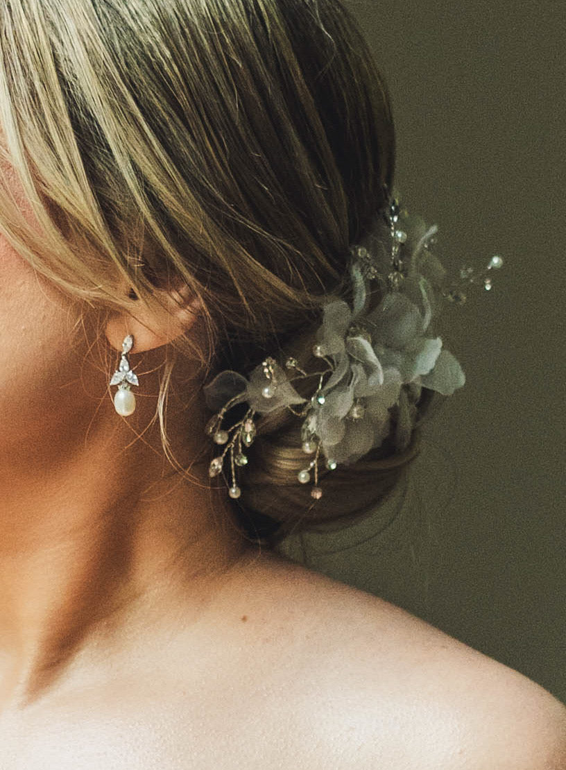 Floral Hairclip for wedding | EDEN LUXE Bridal
