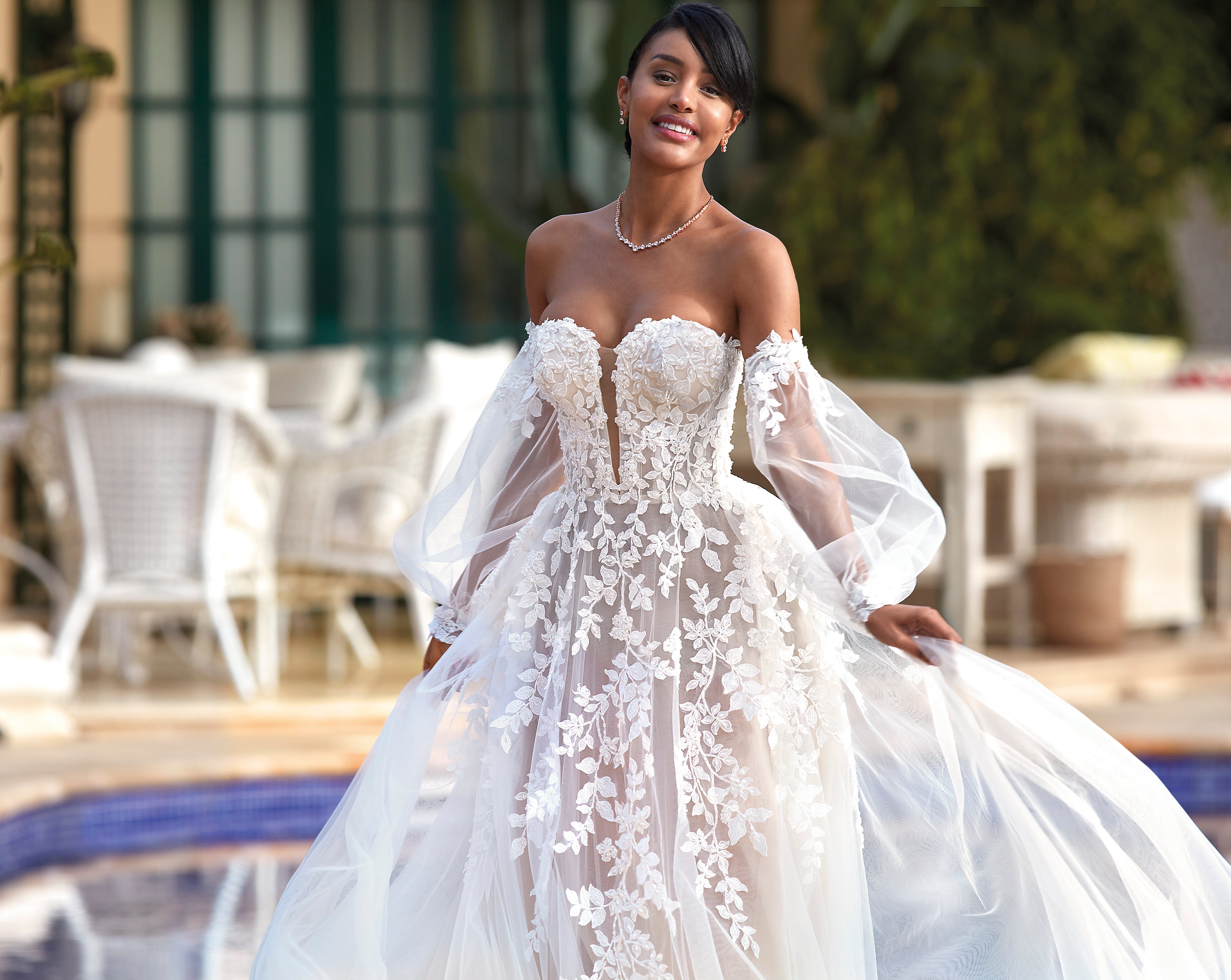 Julia Wedding Necklace | EDEN LUXE Bridal