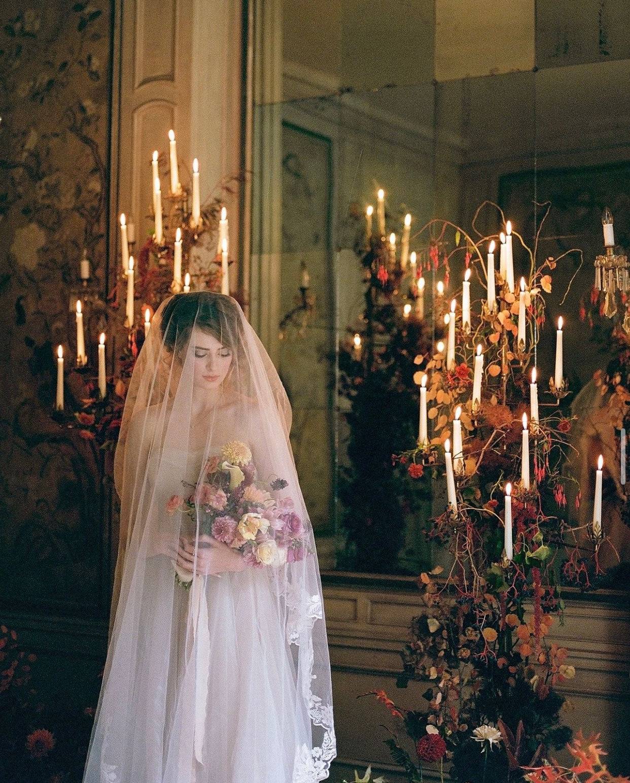 Bespoke WREN Lace Royal Cathedral Wedding Veil