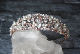 RANIER Crystal and Freshwater Pearl Headpiece Tiara