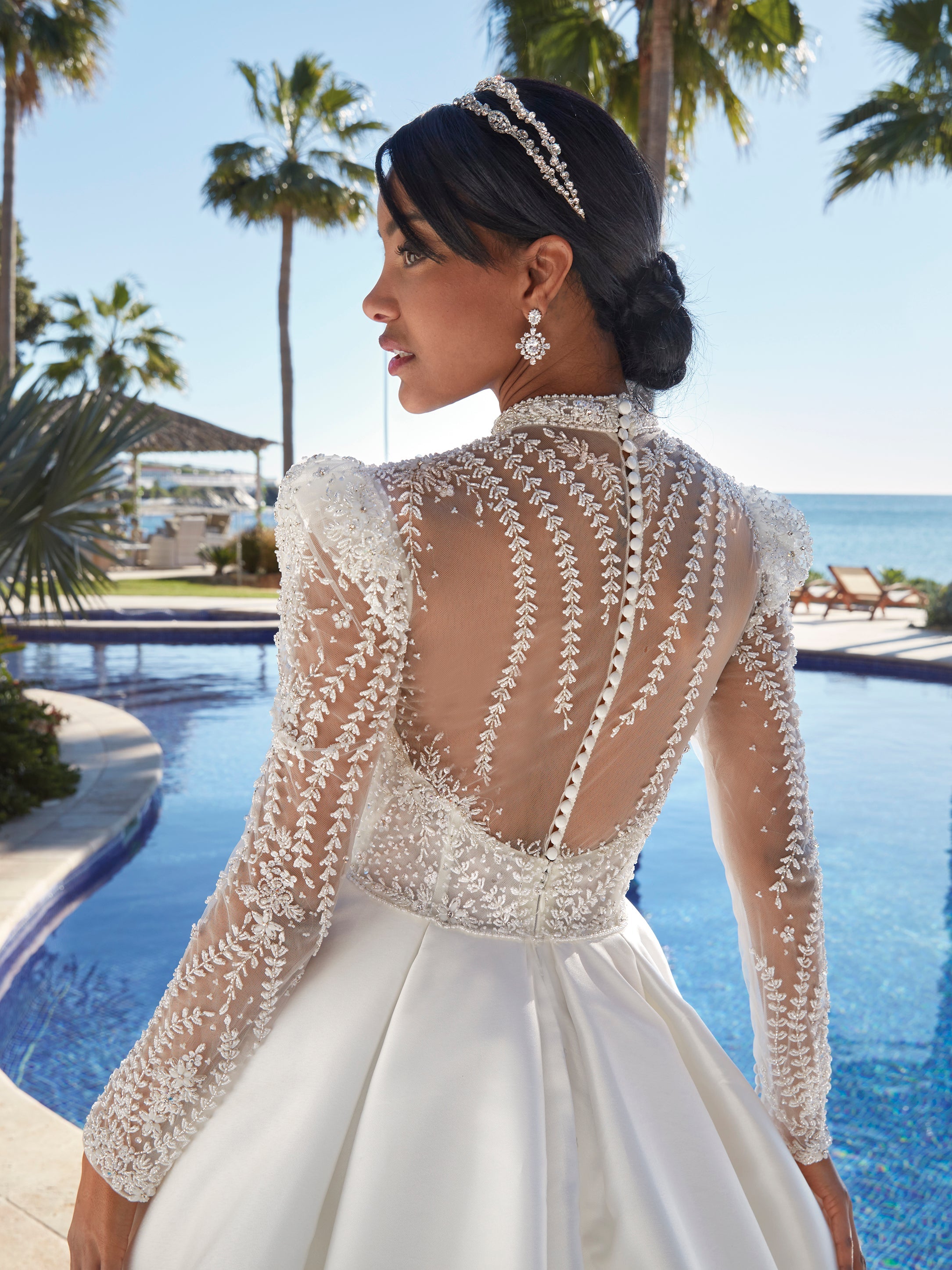 Drop Bridal Earrings | EDEN LUXE Bridal