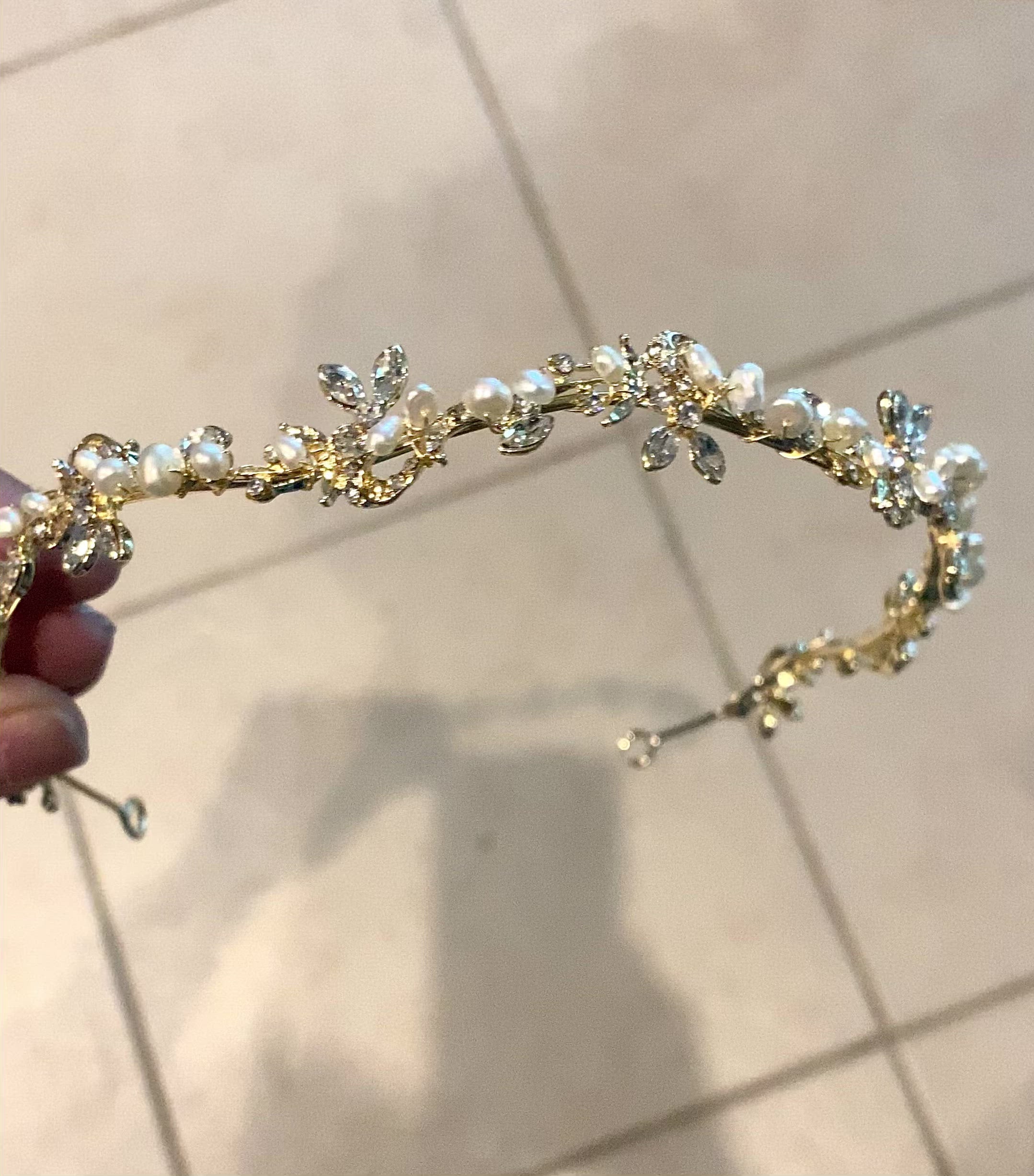 Sparkle Video Abigail Headband | EDEN LUXE Bridal