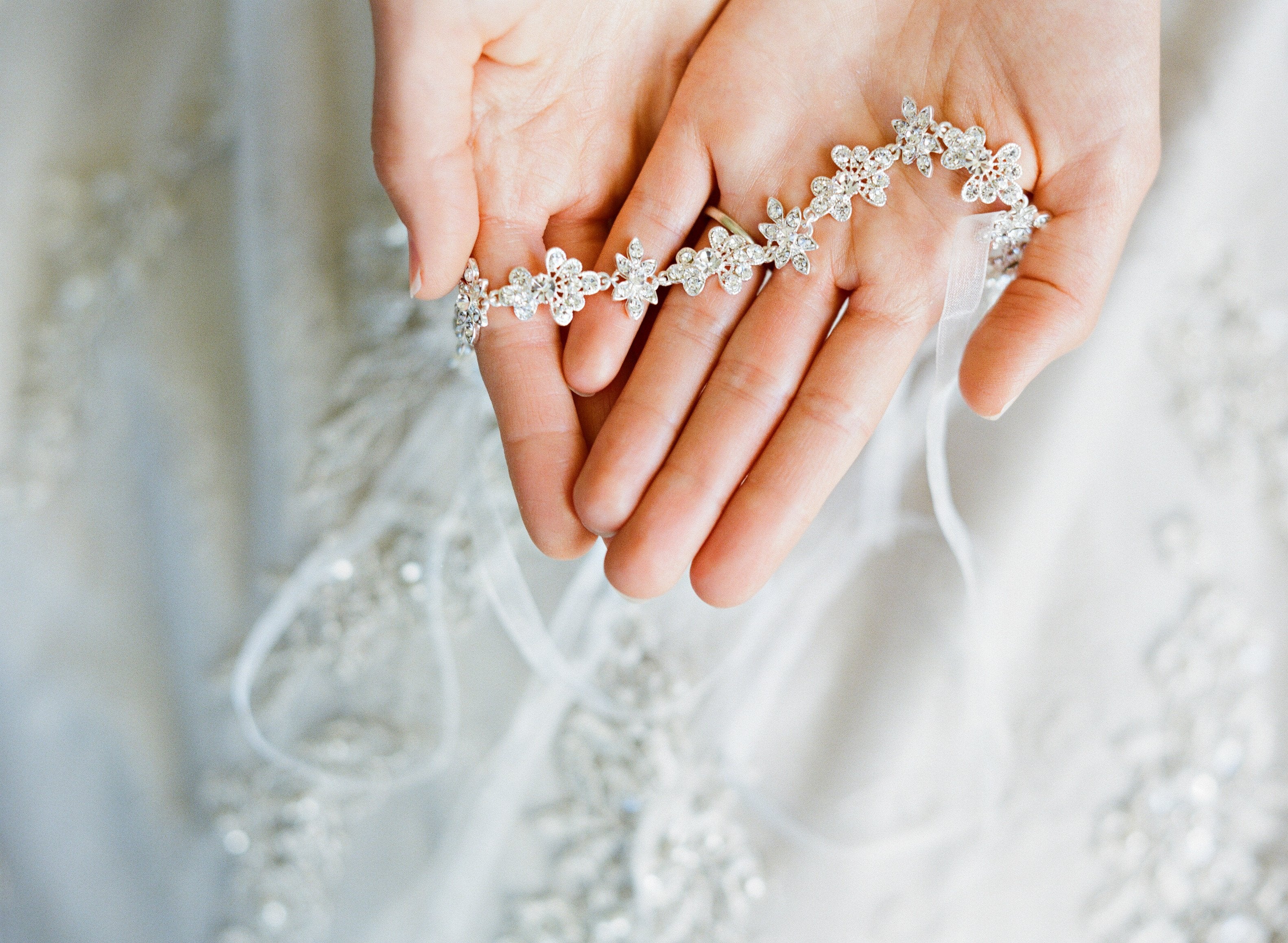 EDEN LUXE Bridal Belt, Bridal Sash FLORA Crystal Bridal Belt