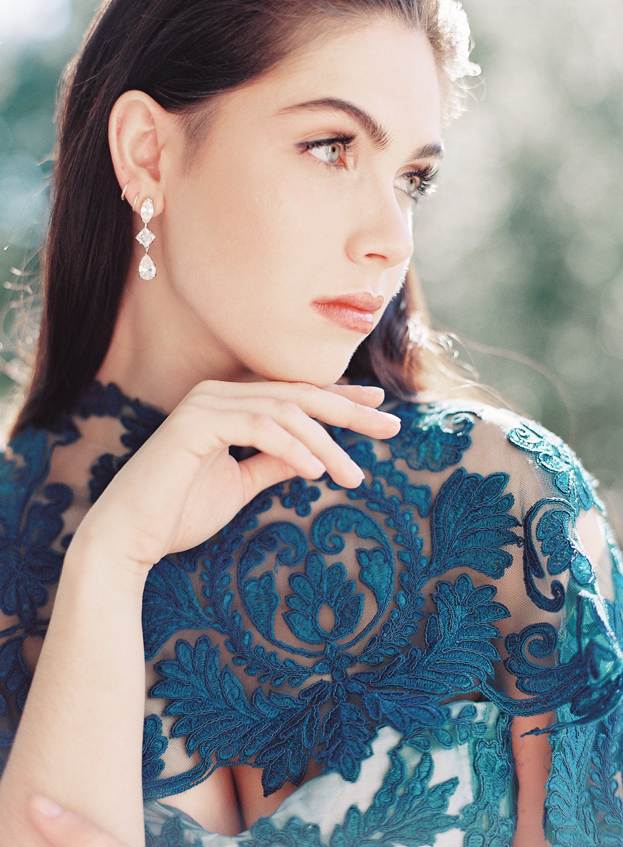 EDEN LUXE Bridal Bracelet BRYN Simulated Diamond Bracelet