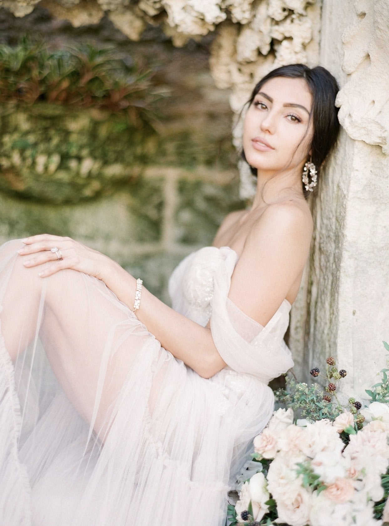 EDEN LUXE Bridal Bracelet HANNAH Cubic Zirconia Bridal Bracelet