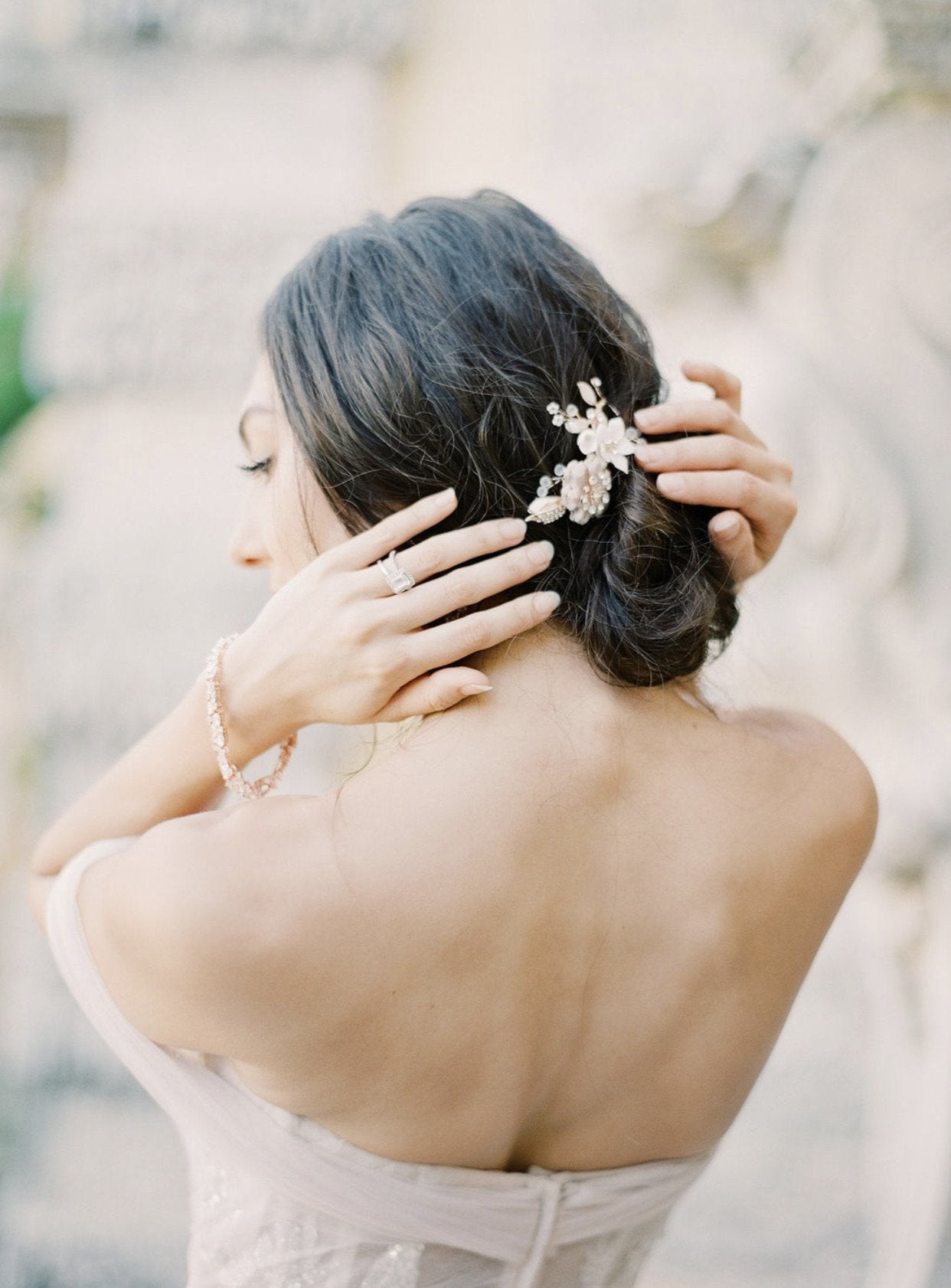 EDEN LUXE Bridal Bracelet HANNAH Cubic Zirconia Bridal Bracelet