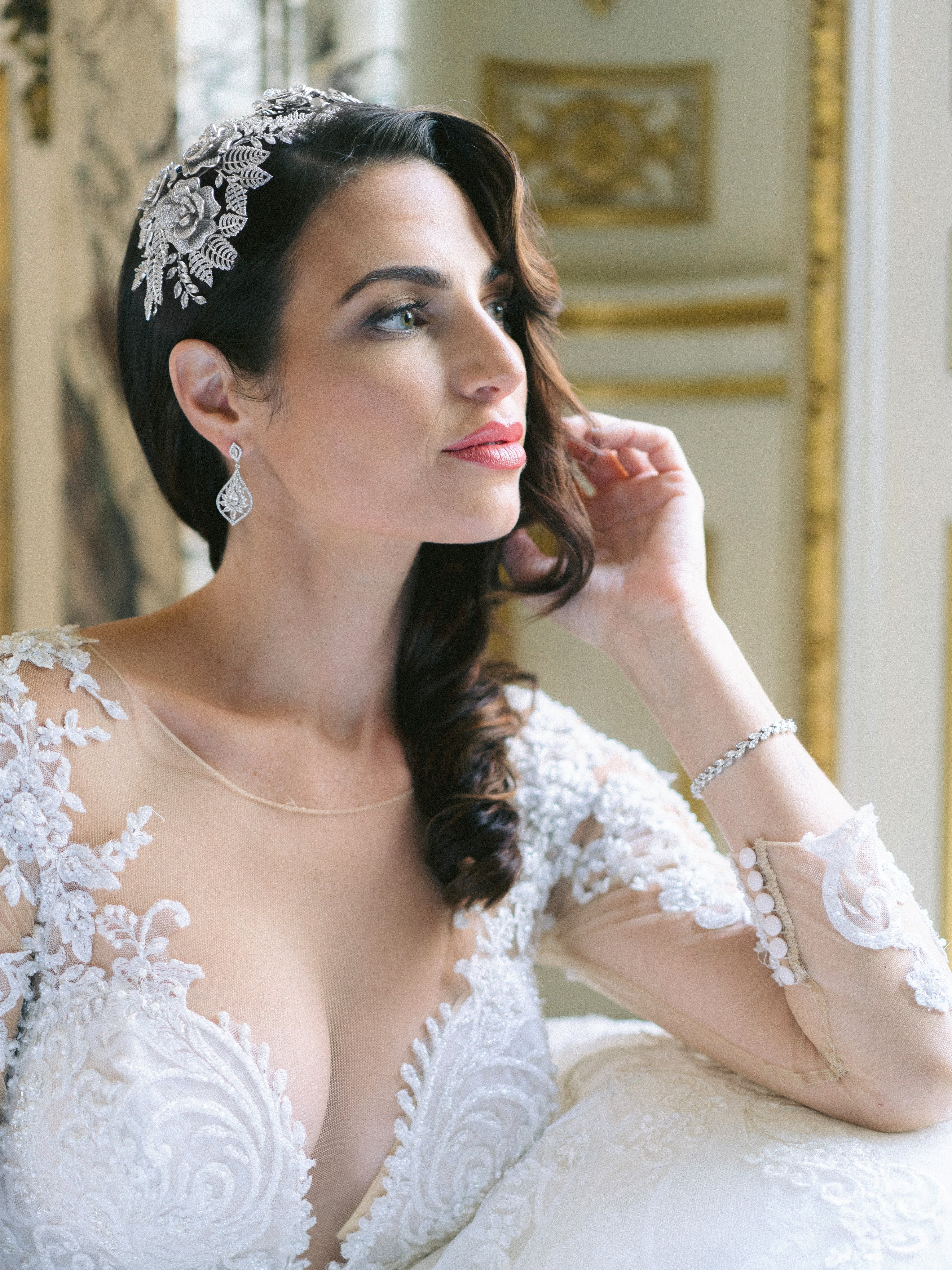 EDEN LUXE Bridal Bracelet MULDER Cubic Zirconia Bridal Bracelet