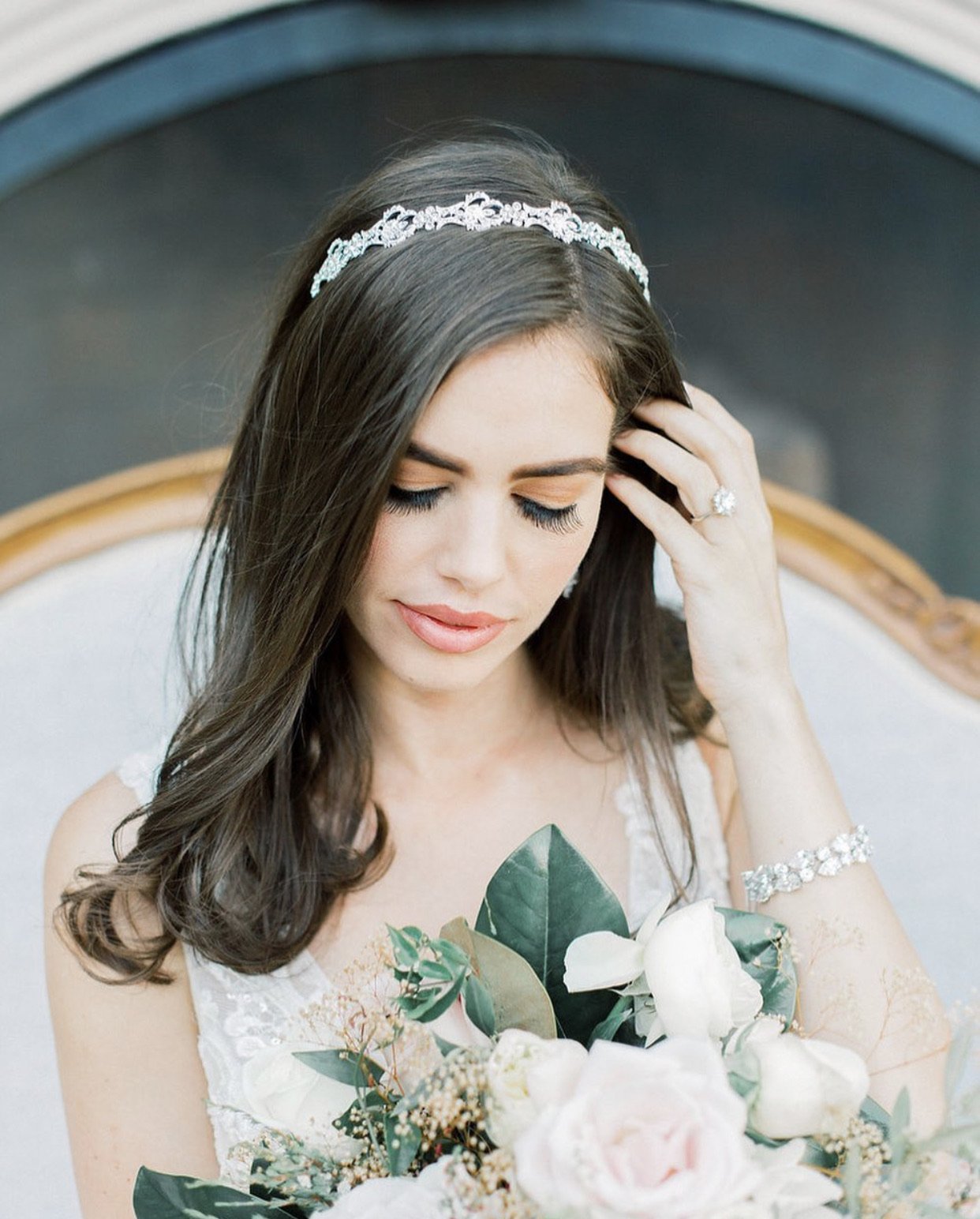 EDEN LUXE Bridal Bracelets, Bracelet GENEVIEVE Statement Bracelet