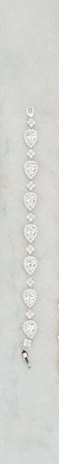 EDEN LUXE Bridal Bracelets, Bracelet SPENCER Simulated Diamond Bracelet