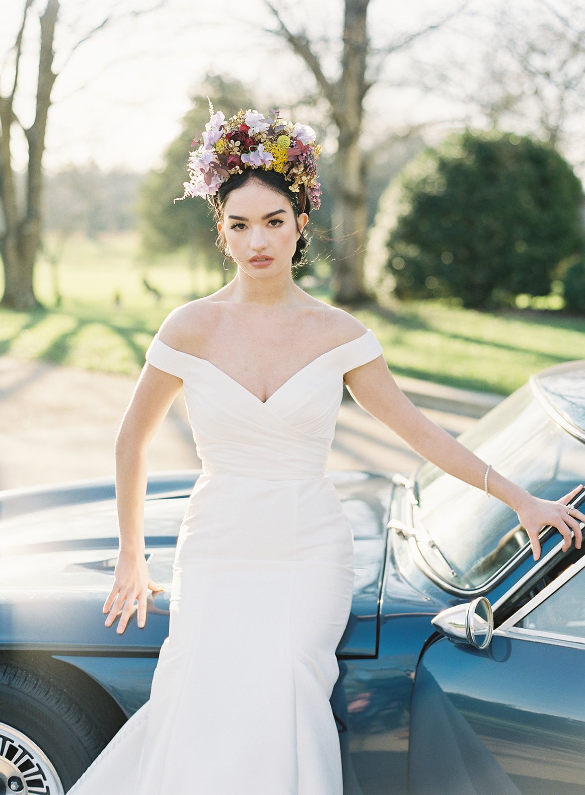 EDEN LUXE Bridal Bracelets LEAH Cubic Zirconia Bridal Bracelet