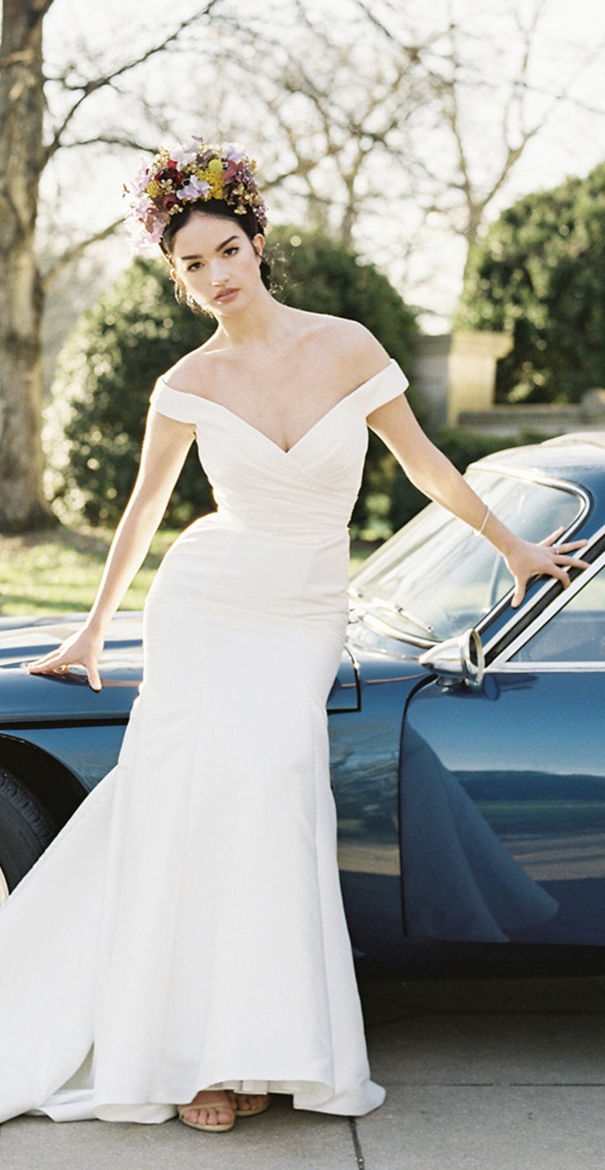 EDEN LUXE Bridal Bracelets LEAH Cubic Zirconia Bridal Bracelet