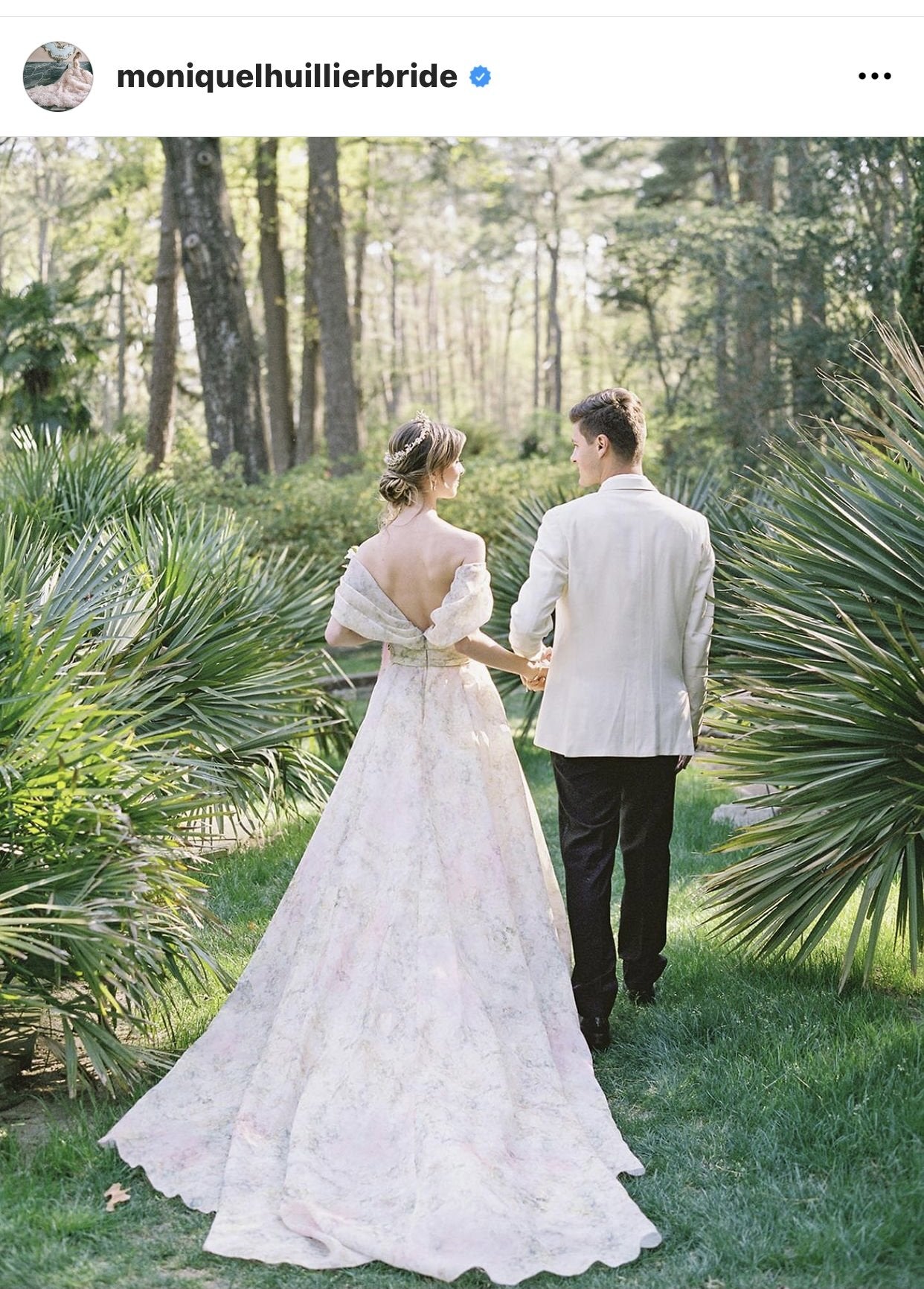EDEN LUXE Bridal Crown GENEVIEVE Gilded Blossoms Full Bridal Crown
