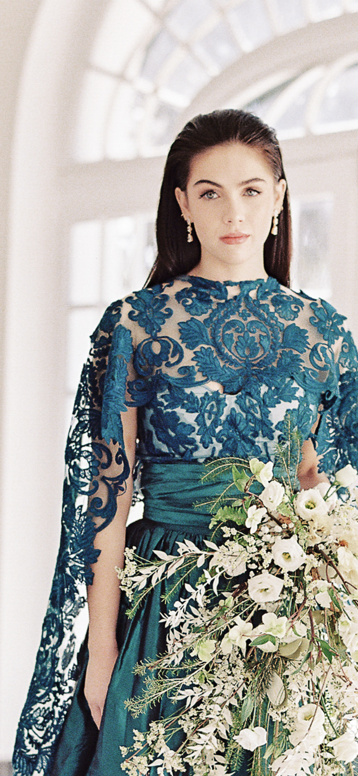 EDEN LUXE Bridal Earrings BRYN Simulated Diamond Drop Earrings