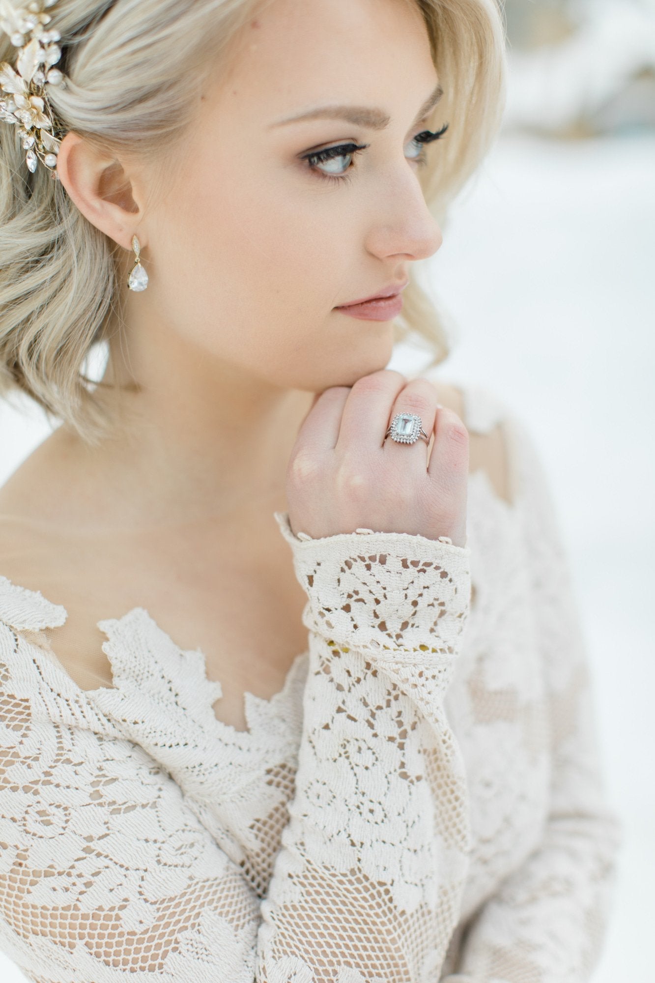 Wedding Earrings | EDEN LUXE Bridal