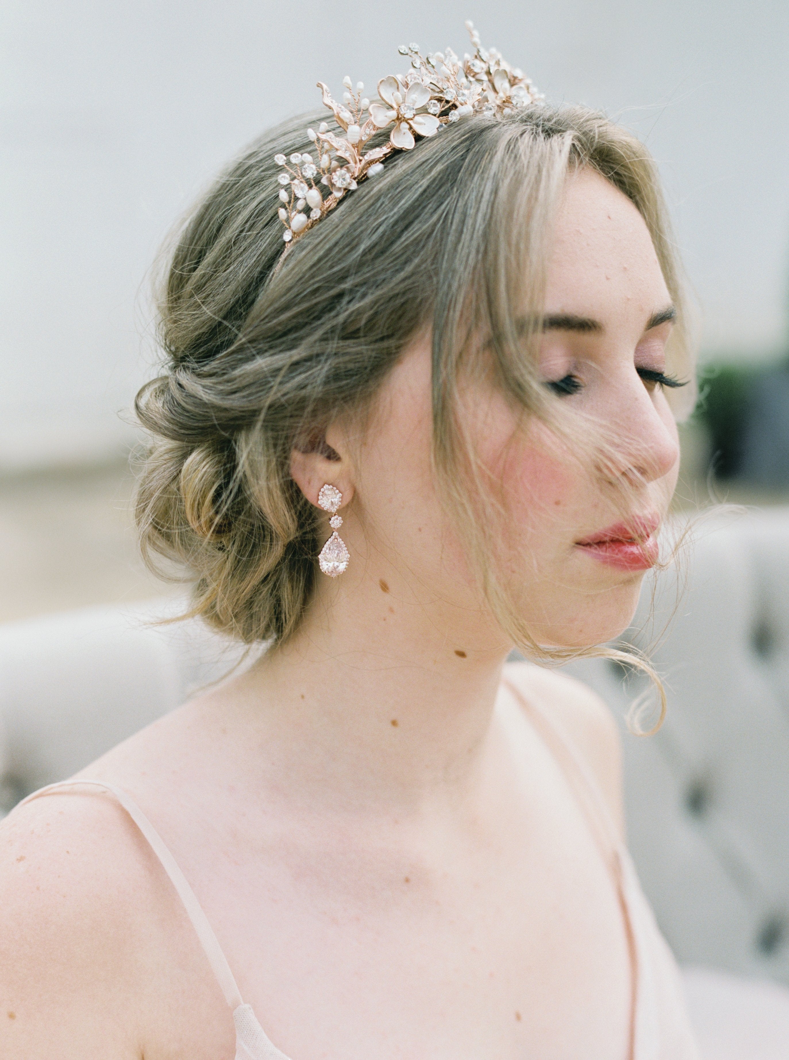 EDEN LUXE Bridal Earrings GENEVIEVE Bridal Earrings