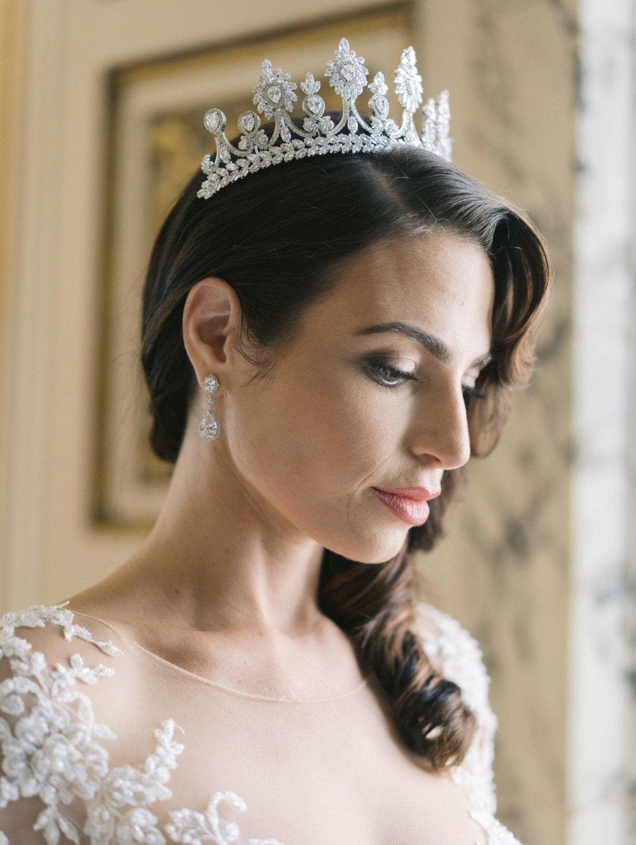 EDEN LUXE Bridal Earrings GENEVIEVE Bridal Earrings