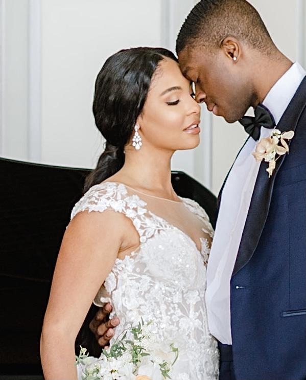 EDEN LUXE Bridal Earrings ISABELLA Gold Bridal Chandelier Earrings