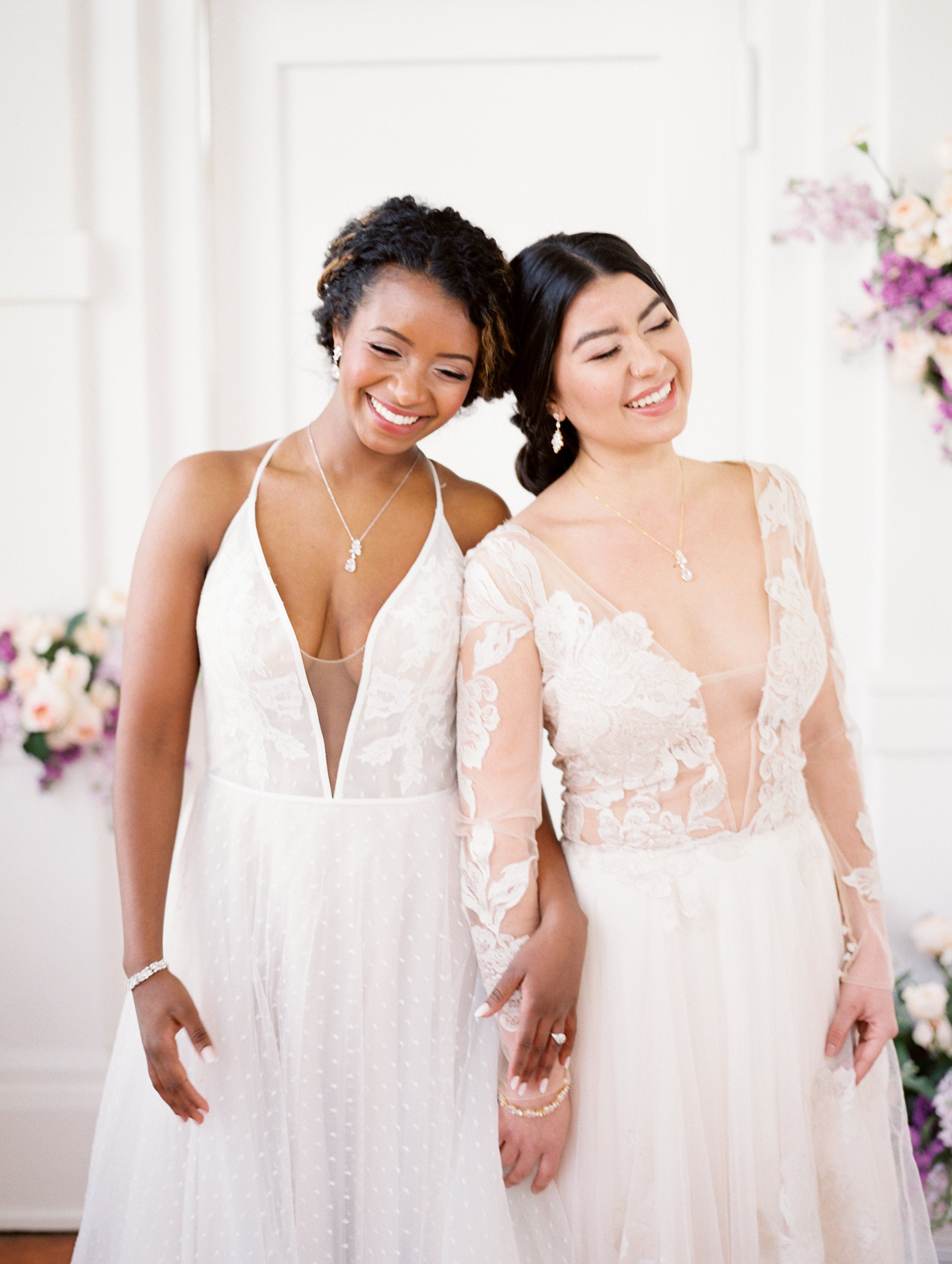 EDEN LUXE Bridal Earrings SERENA Drop Earrings & Necklace Set