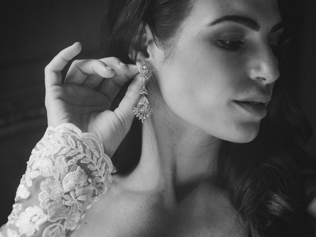 EDEN LUXE Bridal Earrings SIOBHAN Drop Earrings