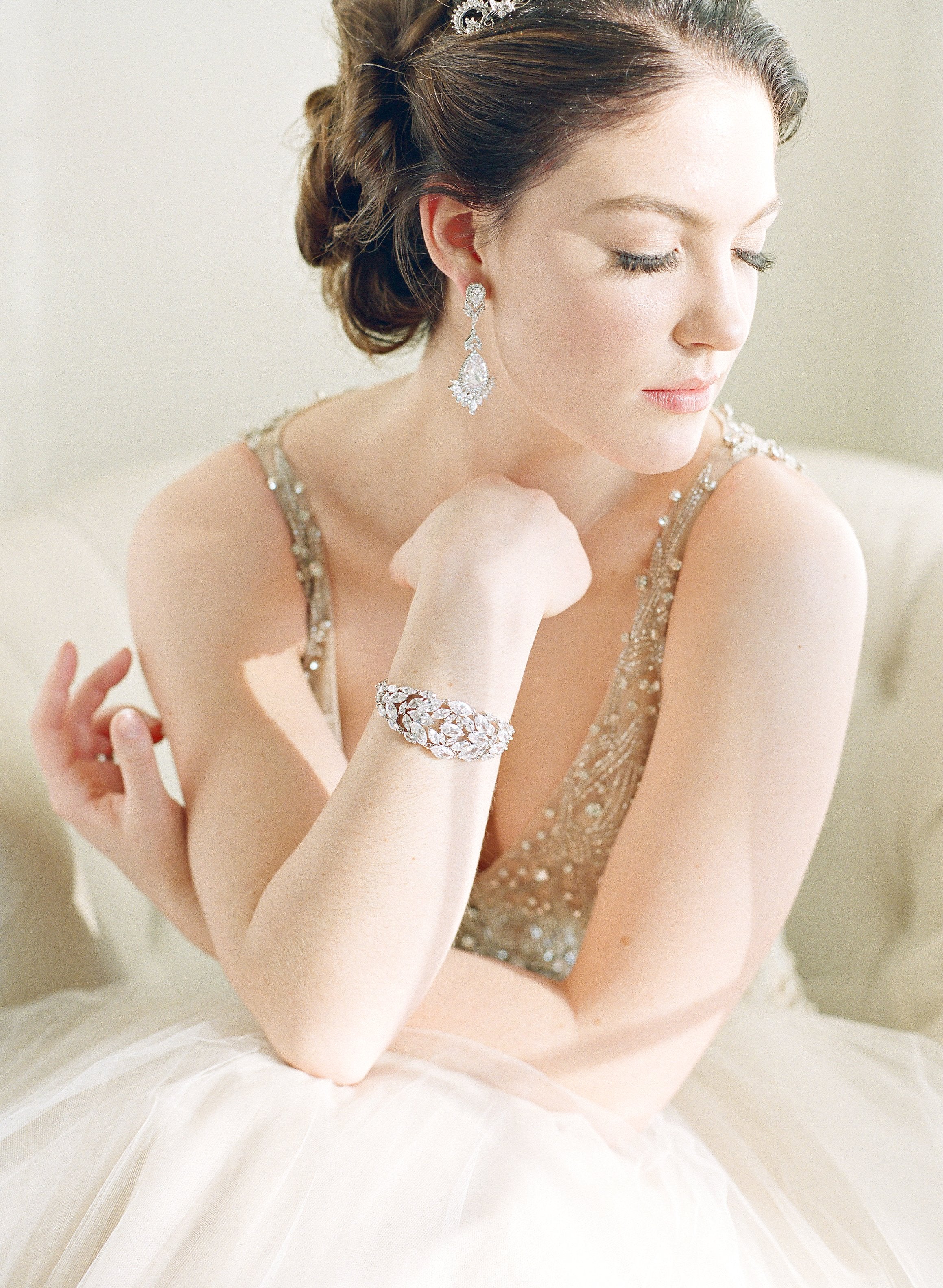 EDEN LUXE Bridal Earrings SIOBHAN Drop Earrings