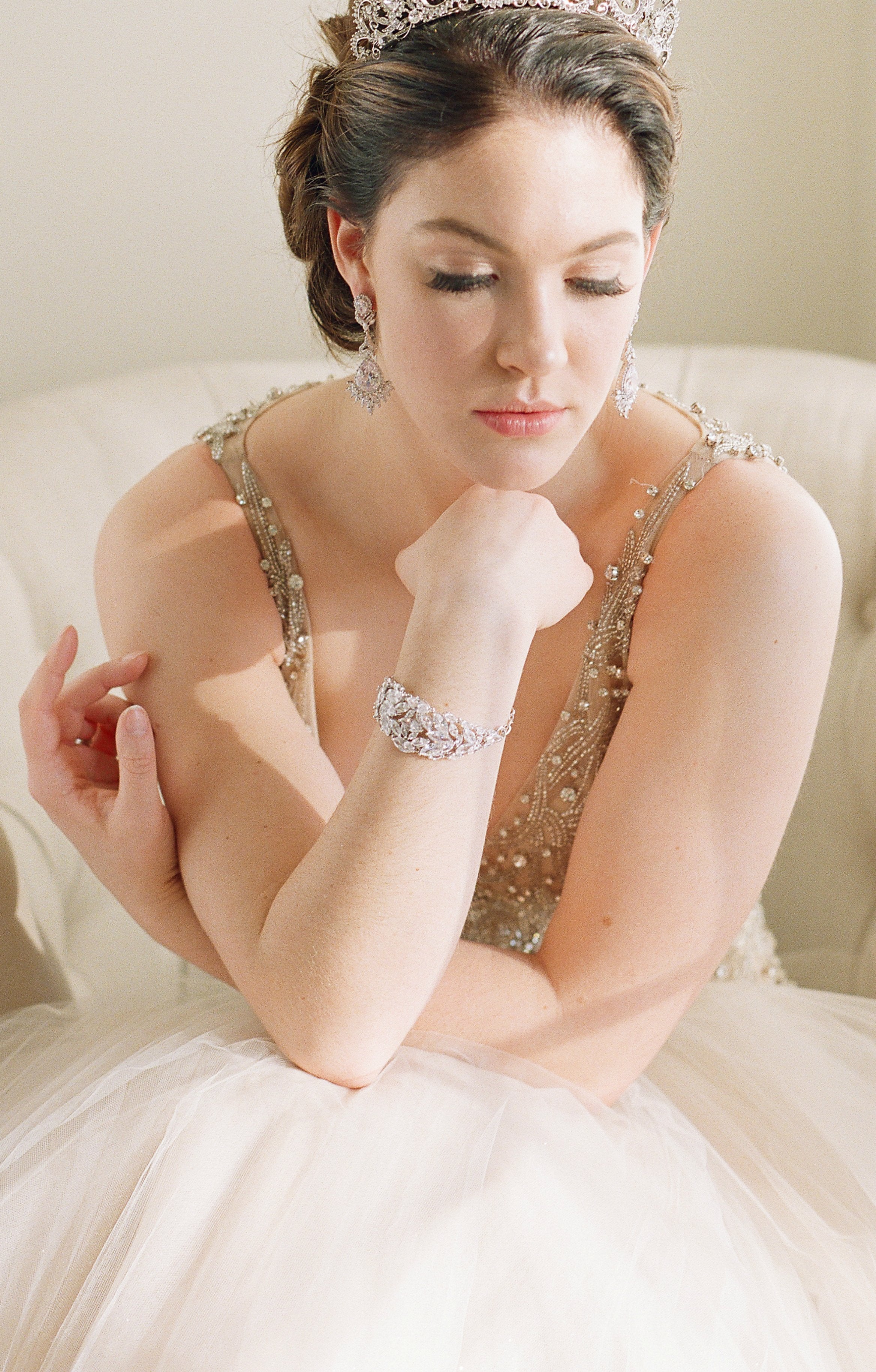 EDEN LUXE Bridal Earrings SIOBHAN Drop Earrings