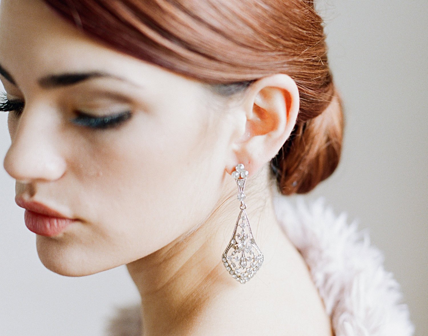 EDEN LUXE Bridal Earrings ZOE Bridal Drop Earrings