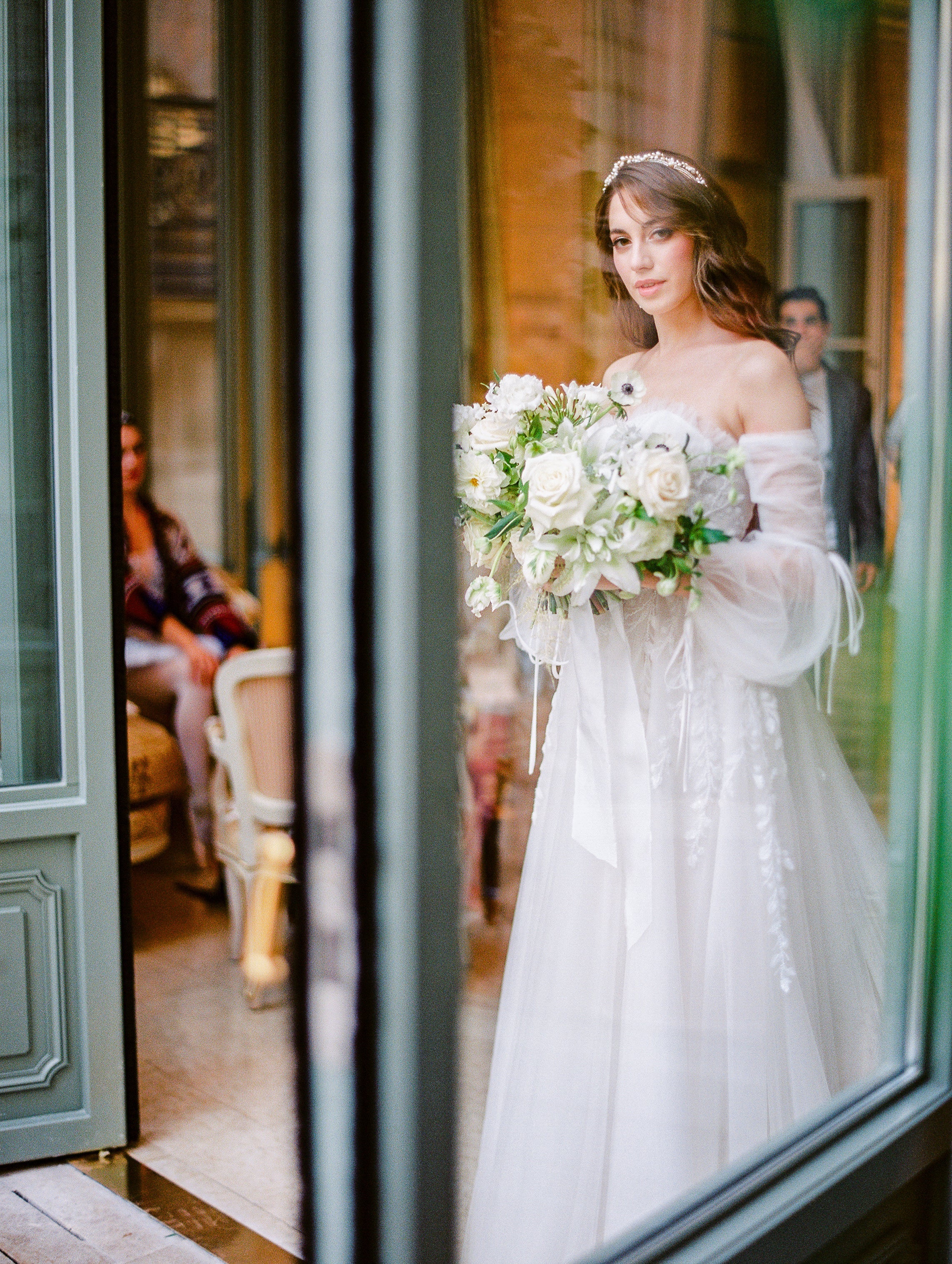 EDEN LUXE Bridal Headbands ALANA Freshwater Pearl Tiara