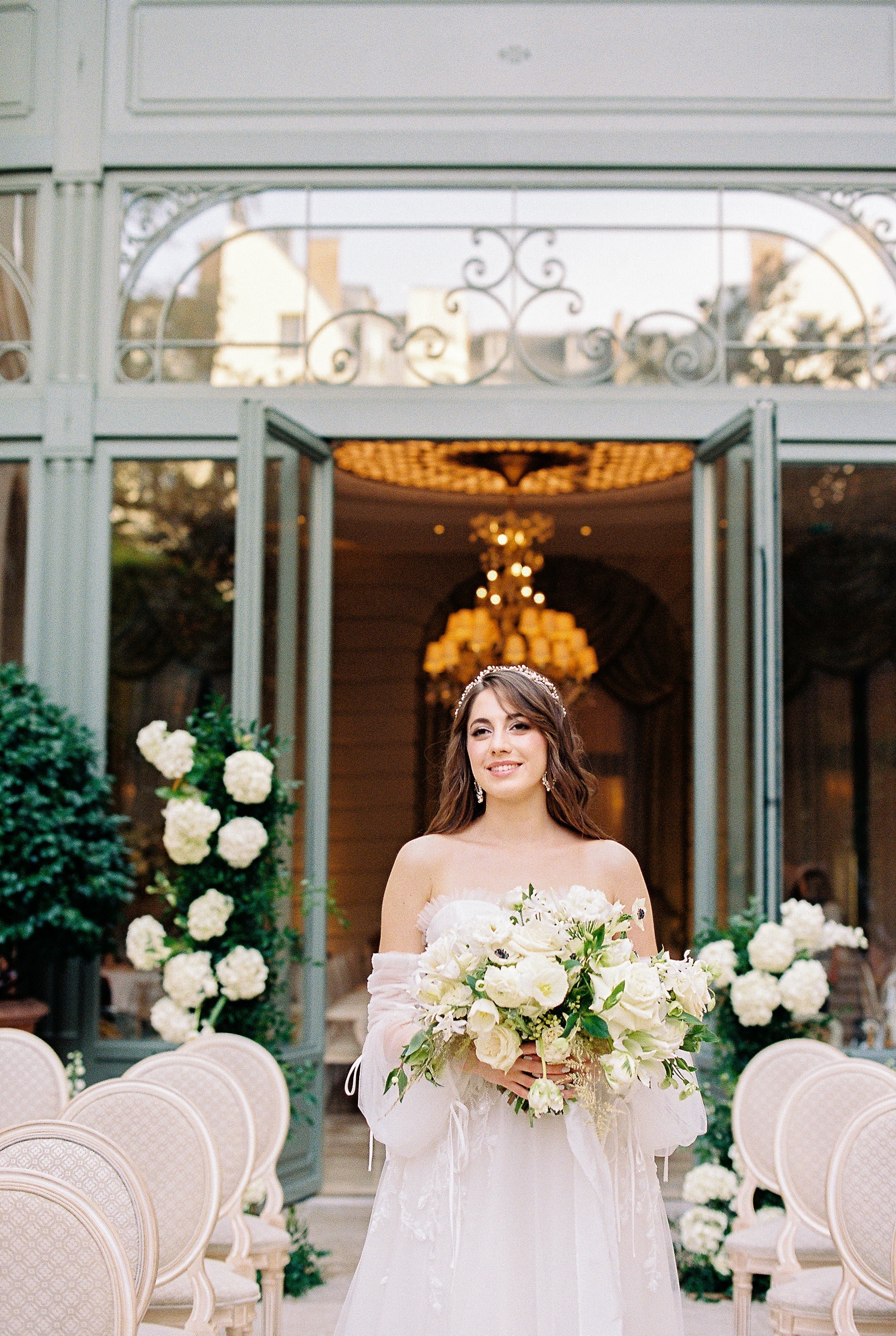 EDEN LUXE Bridal Headbands ALANA Freshwater Pearl Tiara