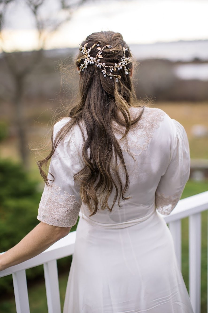 Sarah Flint Headpiece by EDEN LUXE Bridal