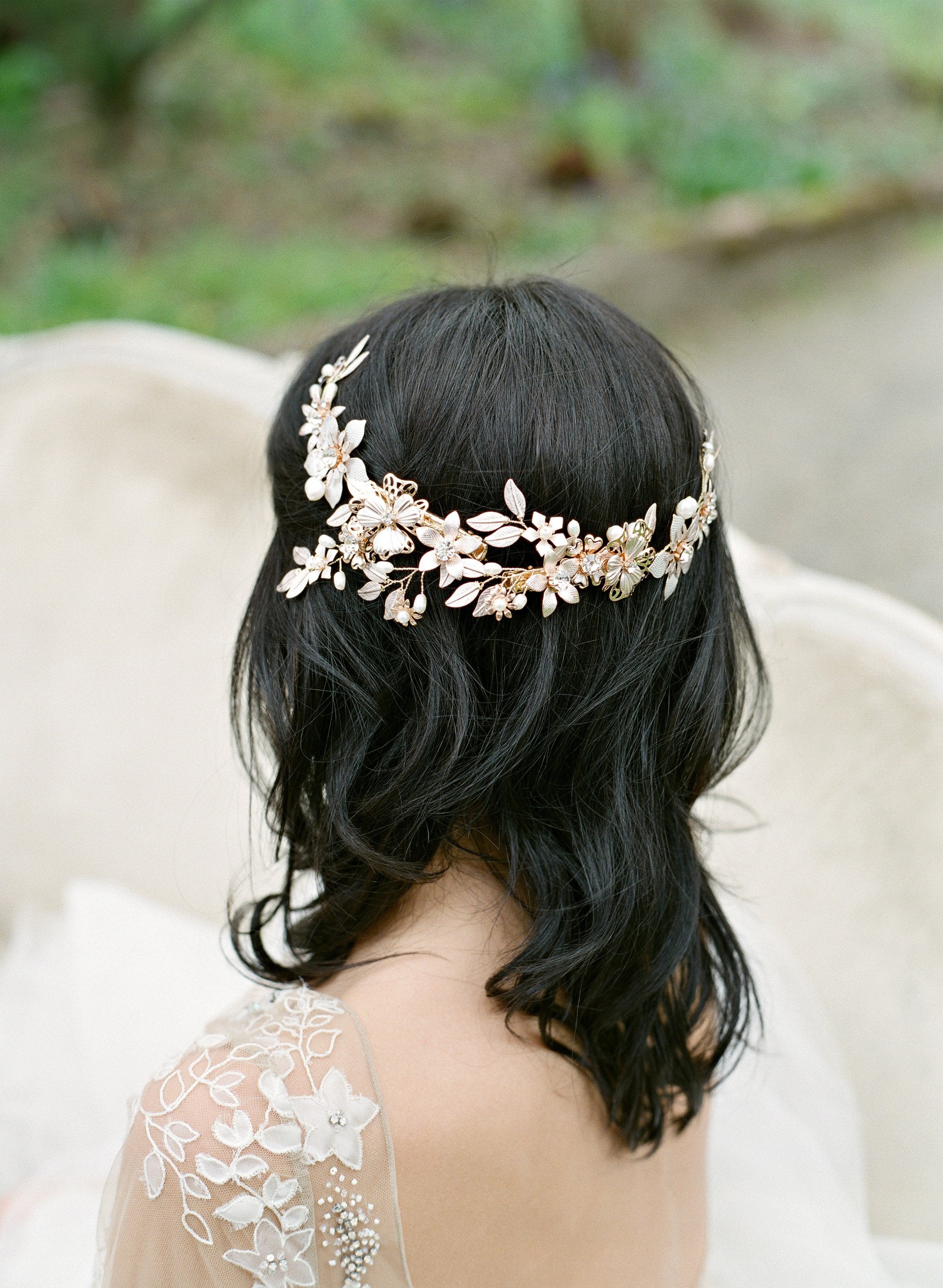 EDEN LUXE Bridal Headpieces PEYTON Headpiece Set