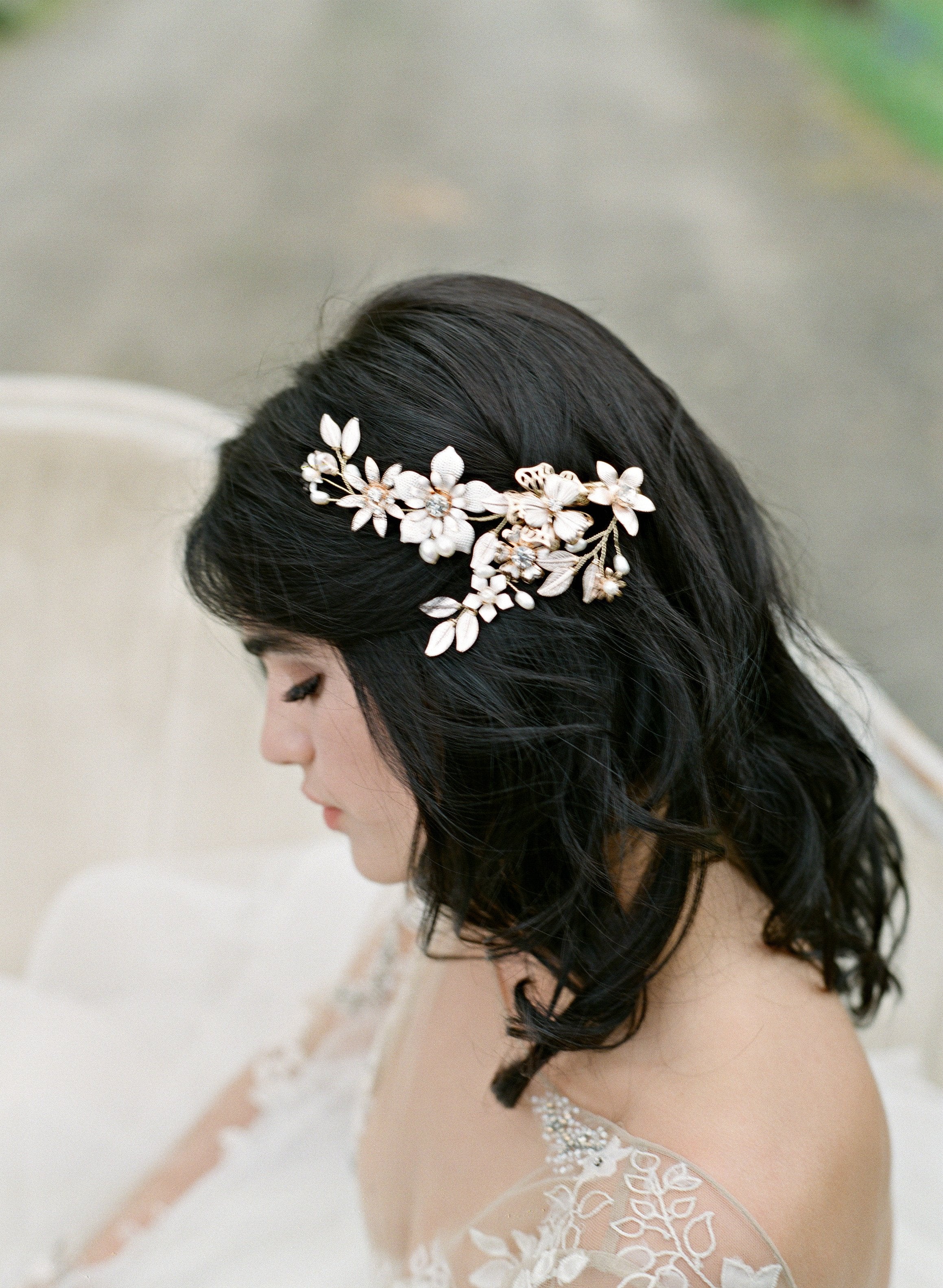 EDEN LUXE Bridal Headpieces PEYTON Headpiece Set