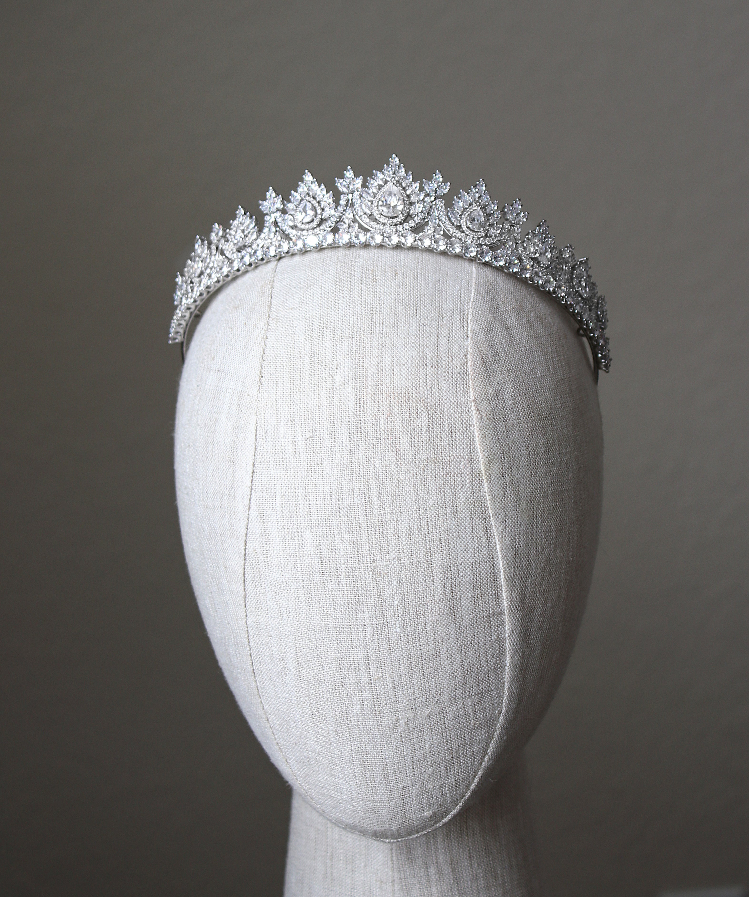 EDEN LUXE Bridal SARAH Simulated Diamond Tiara
