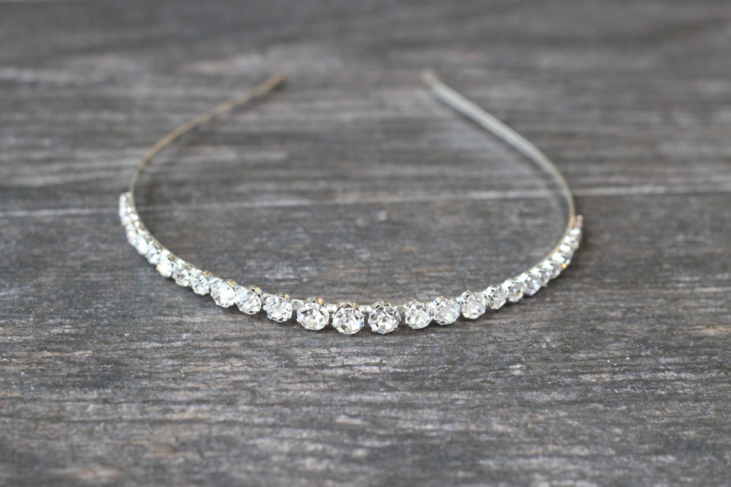 EDEN LUXE Bridal TARA Crystal Bridal Headband Tiara